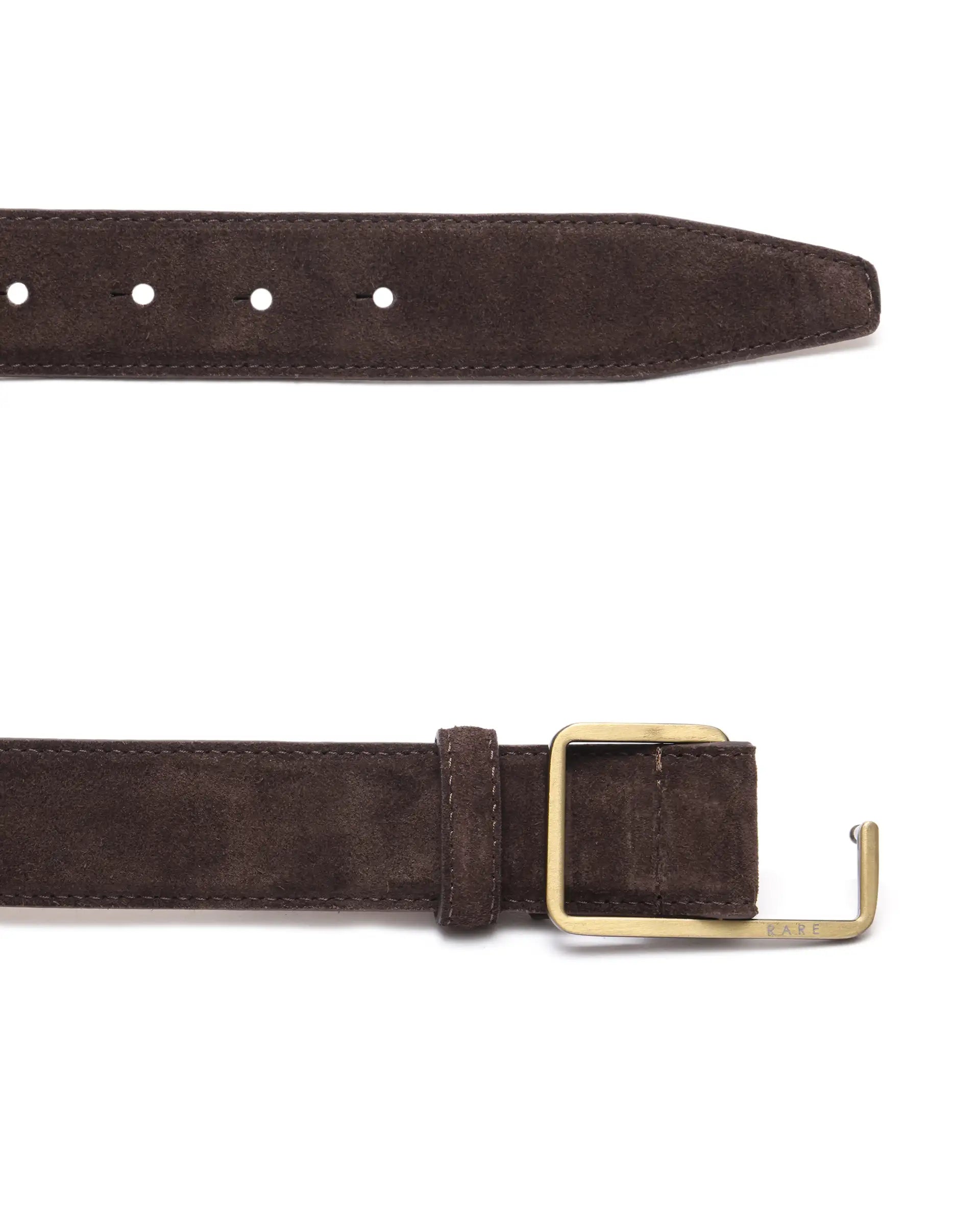 Rare Rabbit Men Hedvig Coffee Brown Belt
