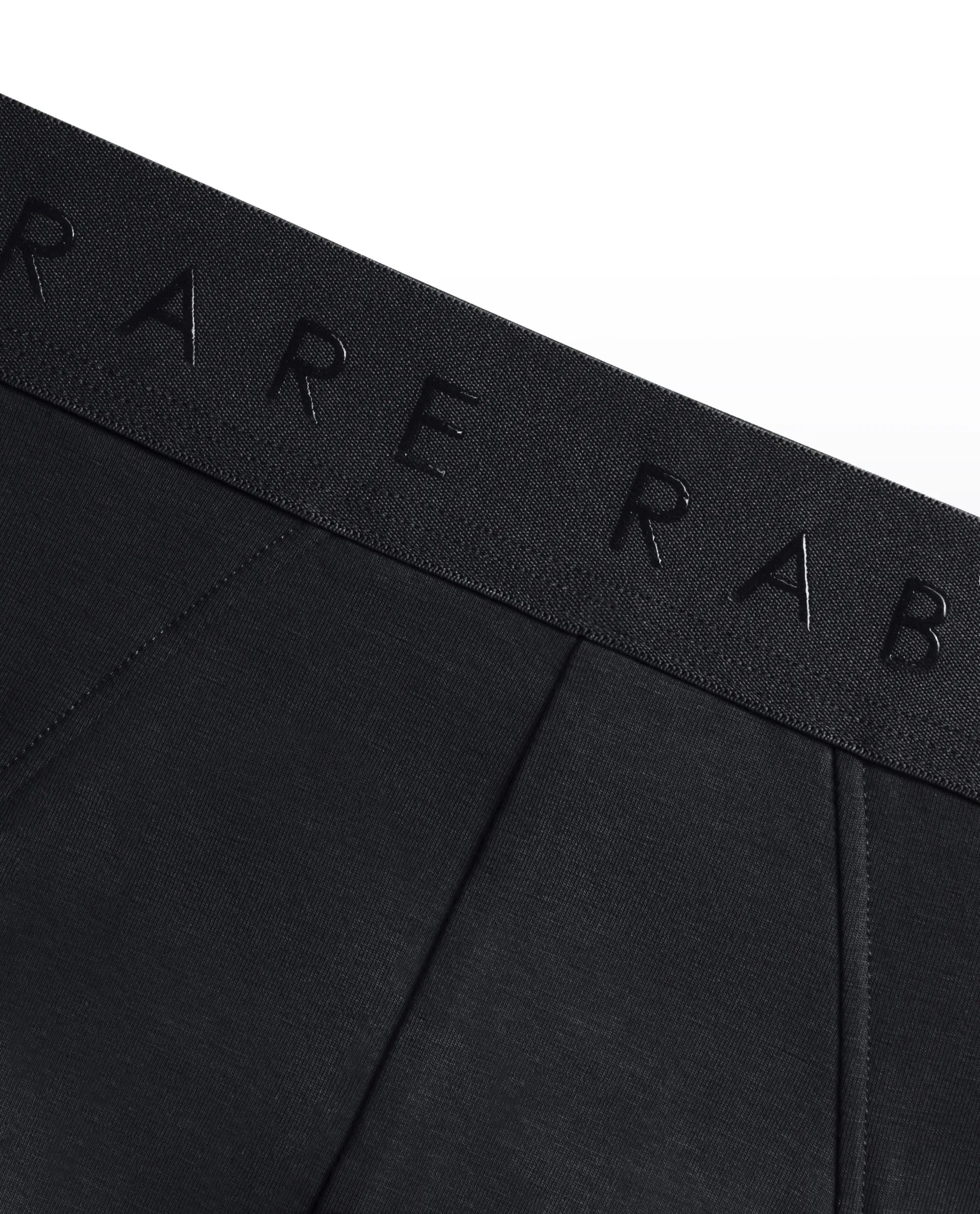 Rare Rabbit Men Hither Black Soft Cotton Stretch Briefs