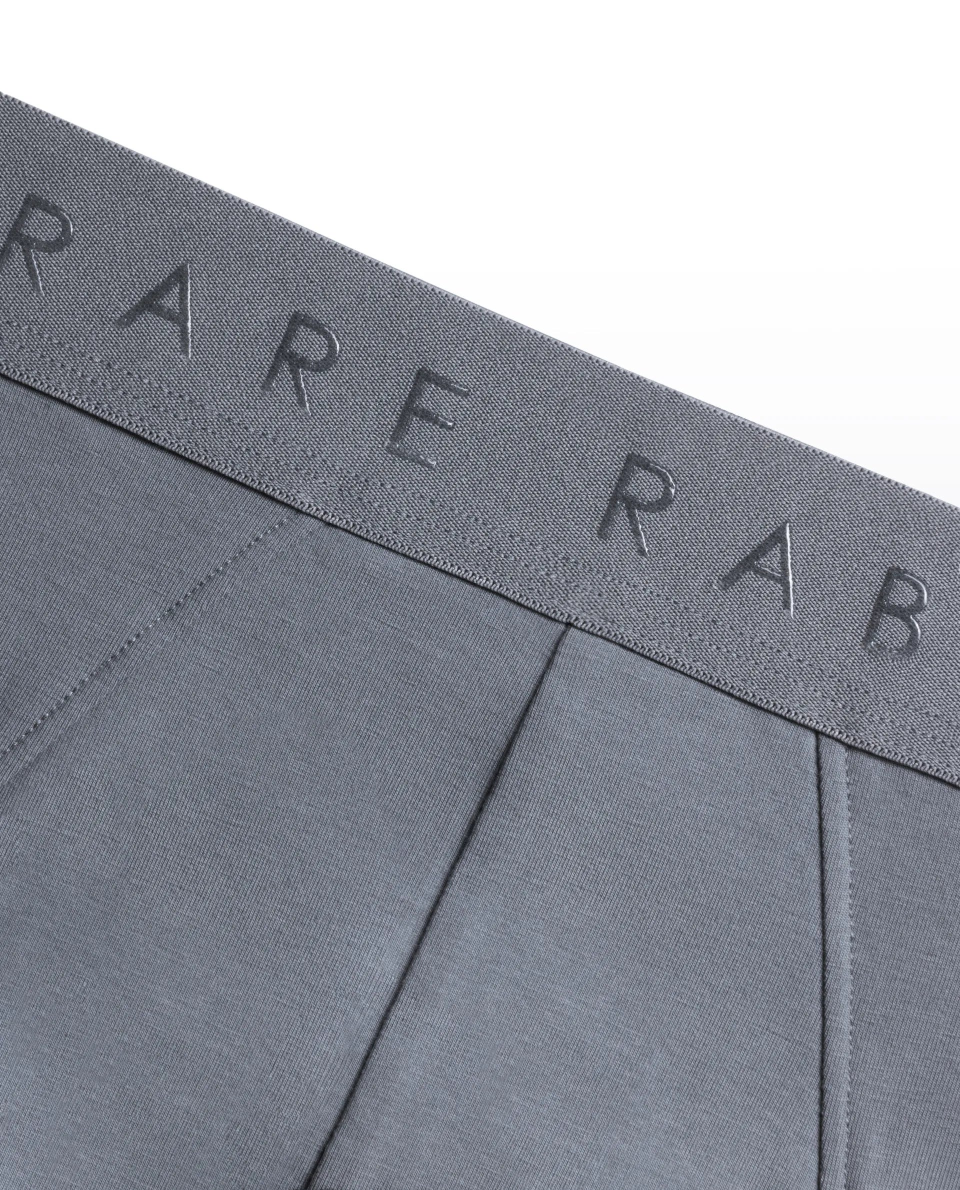 Rare Rabbit Men Hither Grey Soft Cotton Stretch Briefs