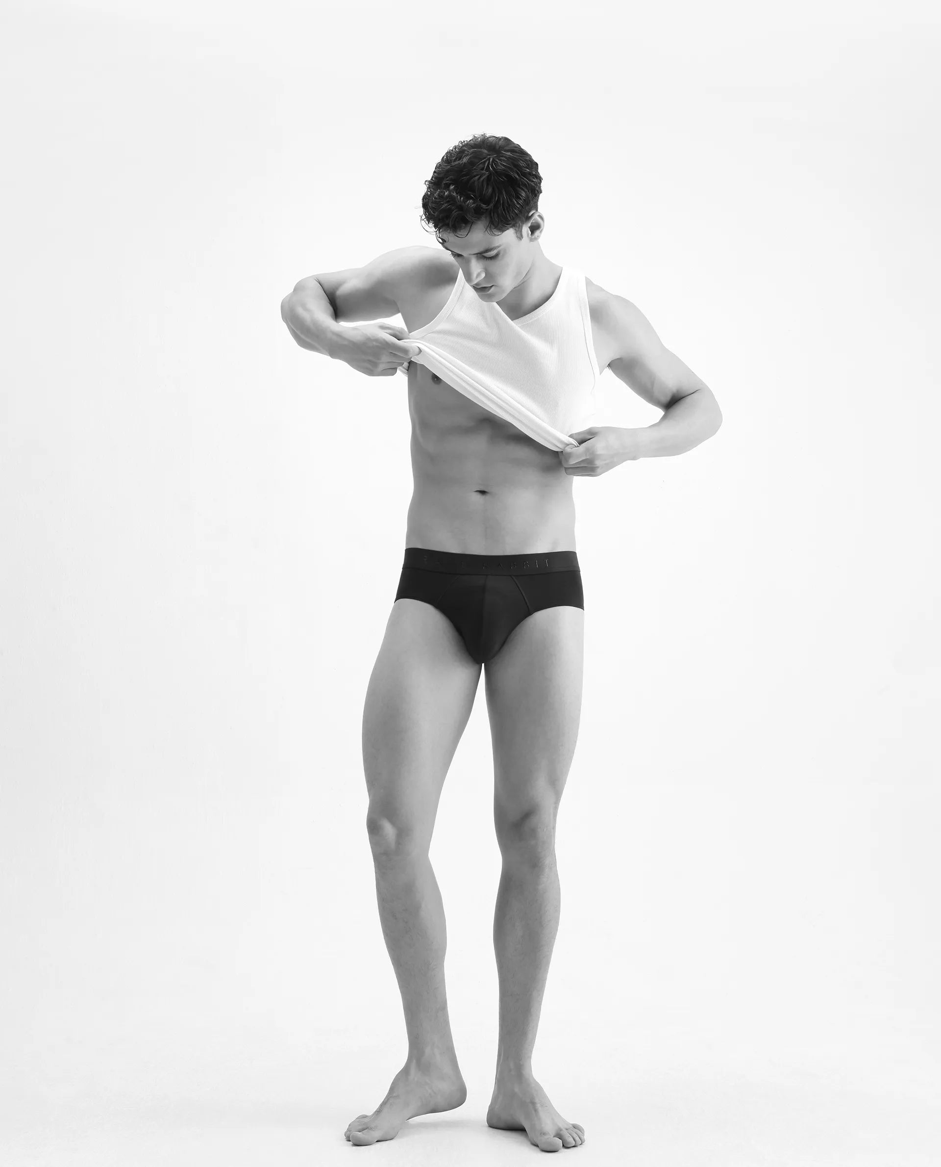 Rare Rabbit Men Hither Prune Soft Cotton Stretch Briefs