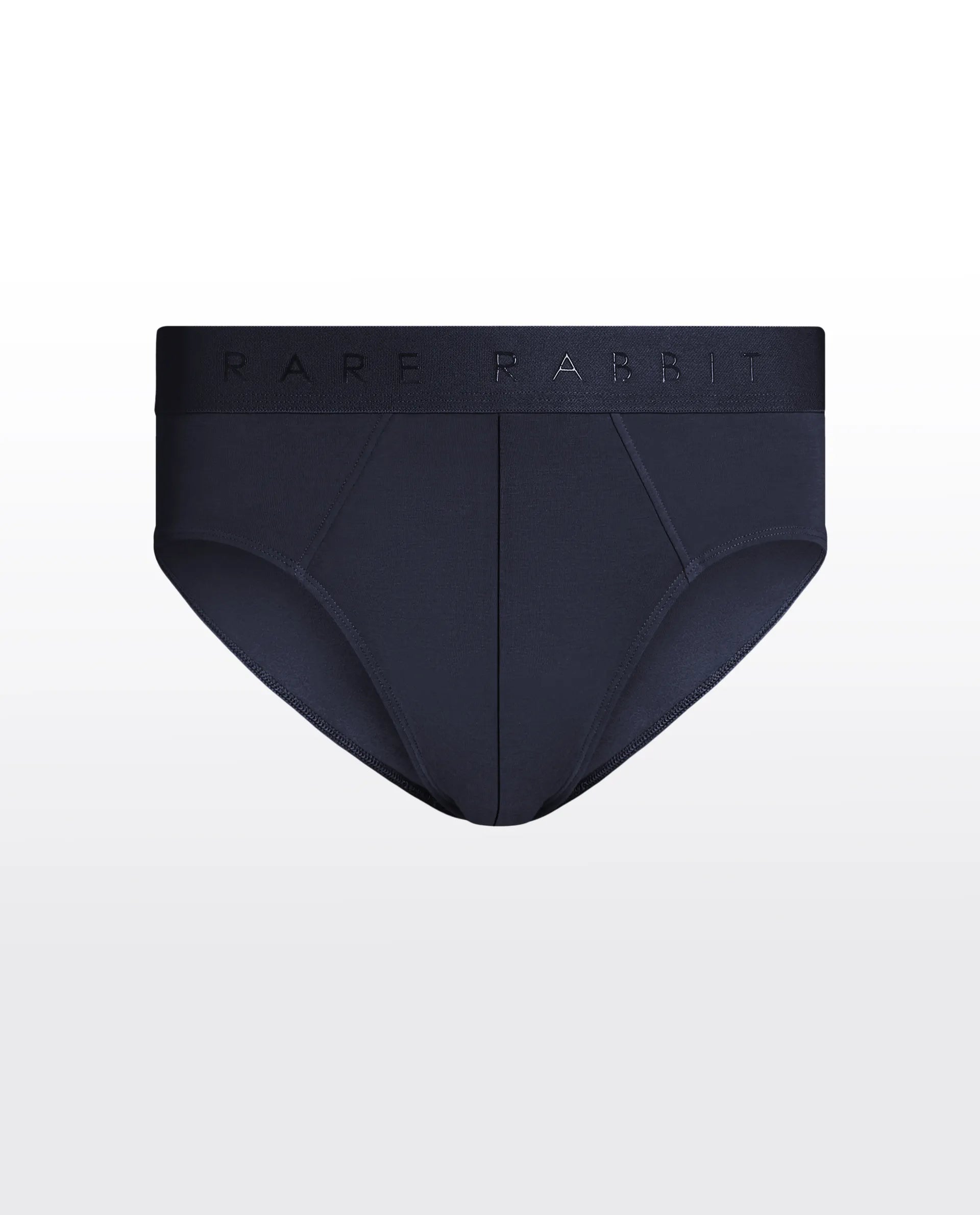 Rare Rabbit Men Hither Navy Soft Cotton Stretch Briefs