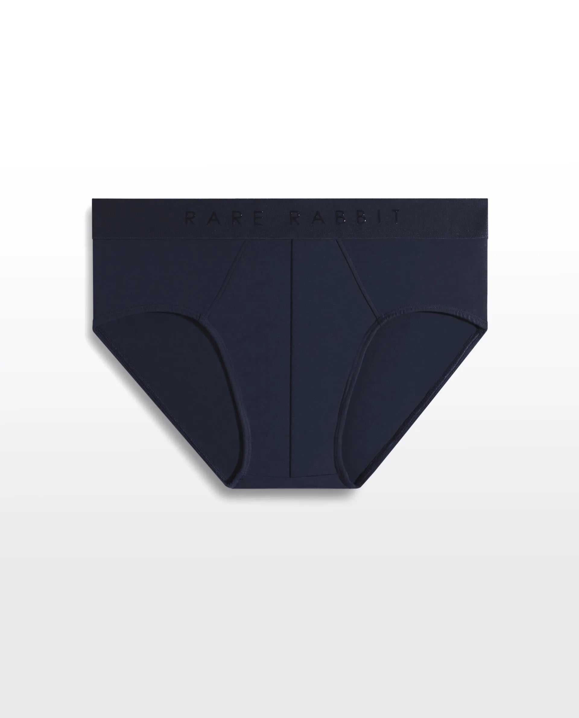 Rare Rabbit Men Hither Navy Soft Cotton Stretch Briefs