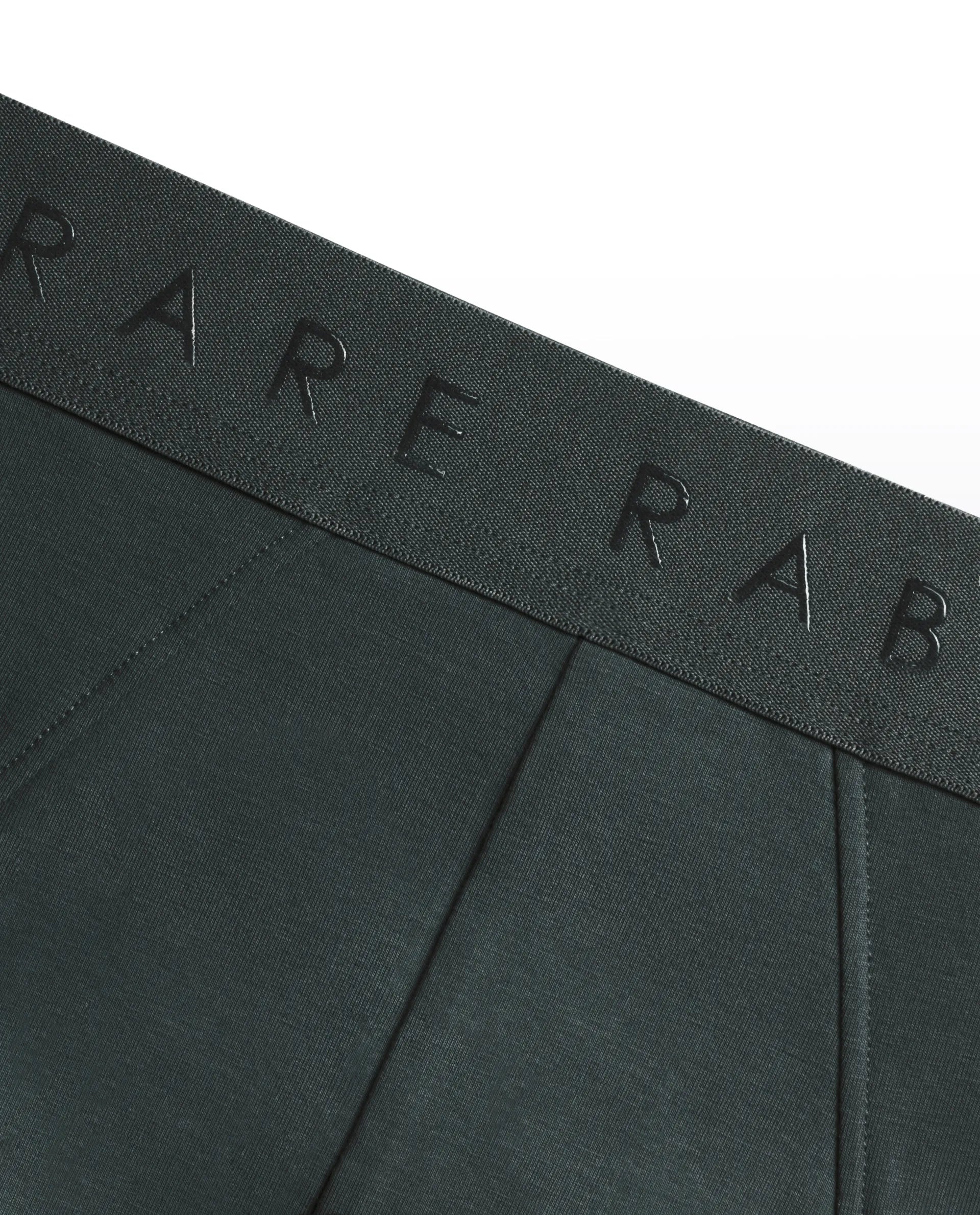 Rare Rabbit Men Hither Olive Soft Cotton Stretch Briefs