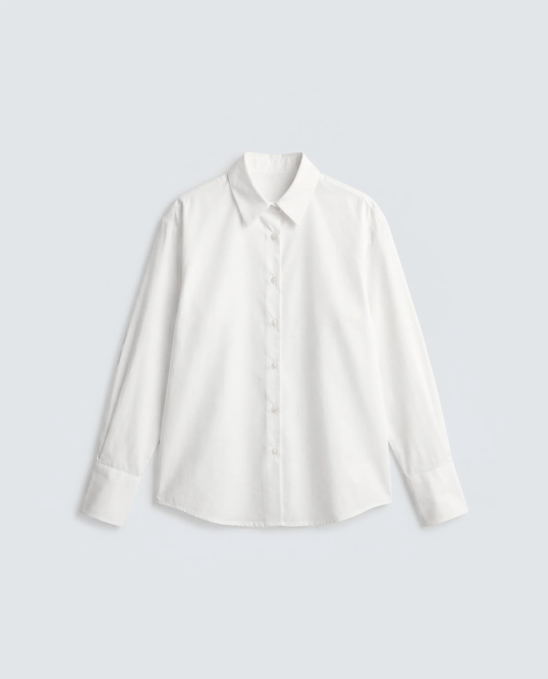 Rareism Women's Mewoki White Cotton Full Sleeve Spread Collar Regular Plain Shirt