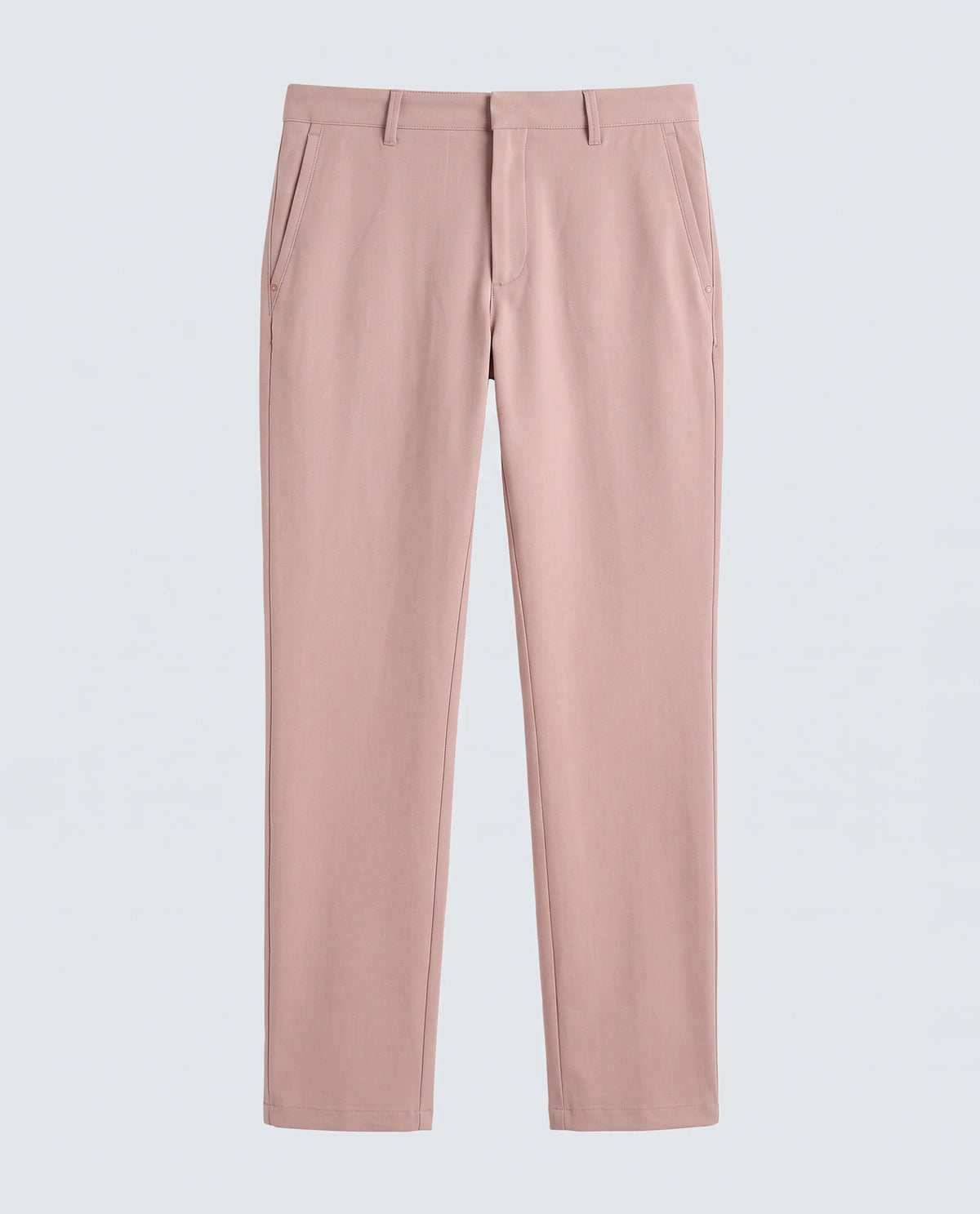 Rare Rabbit Men's Driver-Ss26 Dusky Peach Polyester Blend Fabric Regular Fit Plain Trouser