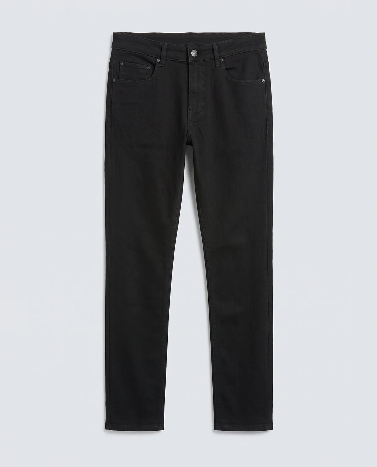 Rare Rabbit Men's Fiz Bh Black Cotton Blend Fabric Hawk Slim Plain Jeans