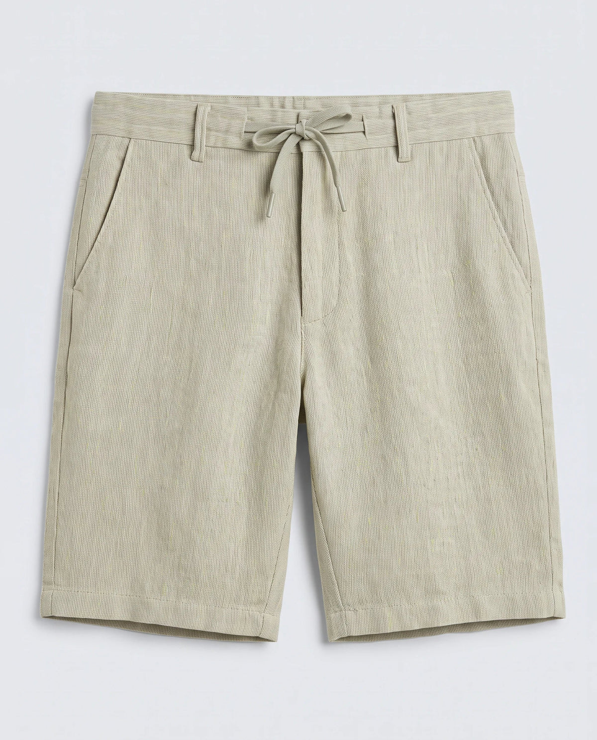 Rare Rabbit Men's Glet-B Flourscent Green Polyester Blend Fabric Regular Fit Textured Shorts