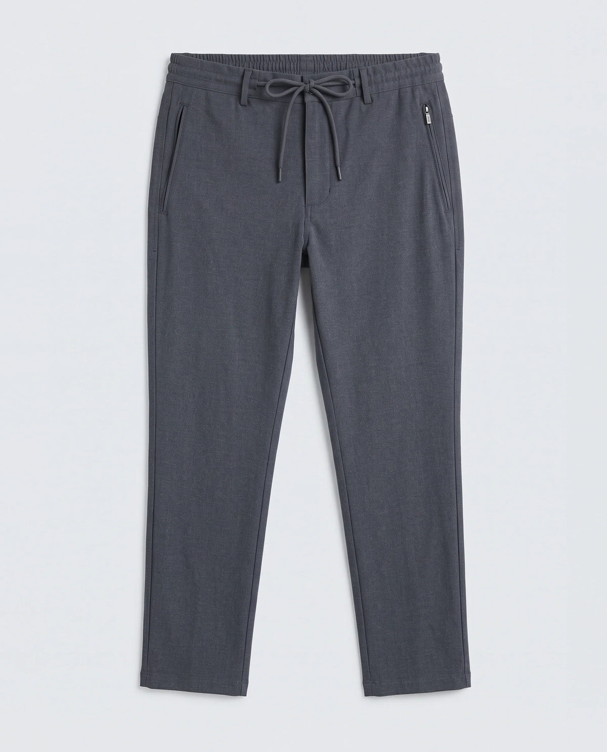 Rare Rabbit Men's Move-Ss26 Dark Navy Polyester Blend Fabric Regular Fit Plain Trouser