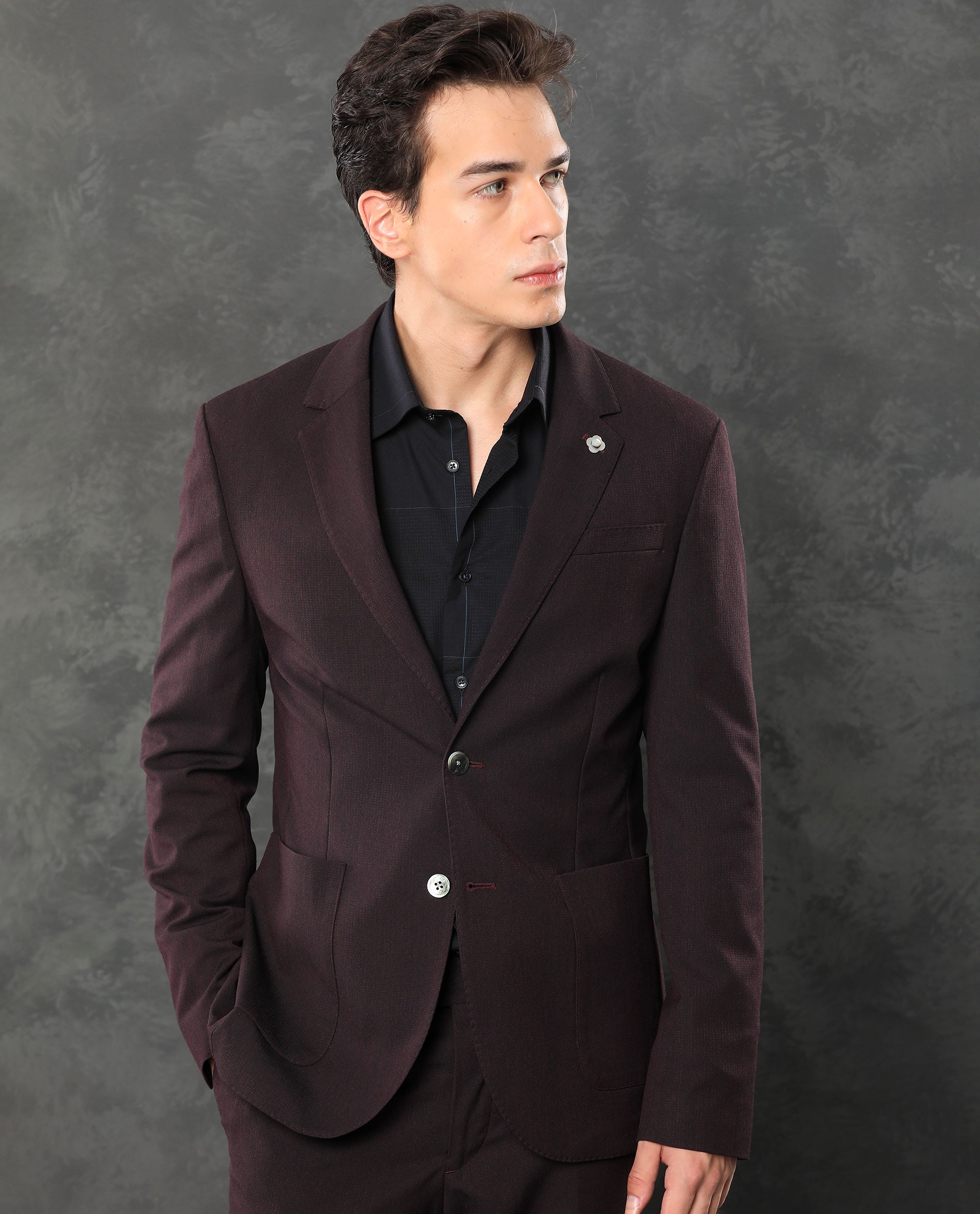 Buy Maroon Suits Collections in India at Best Price - French Crown