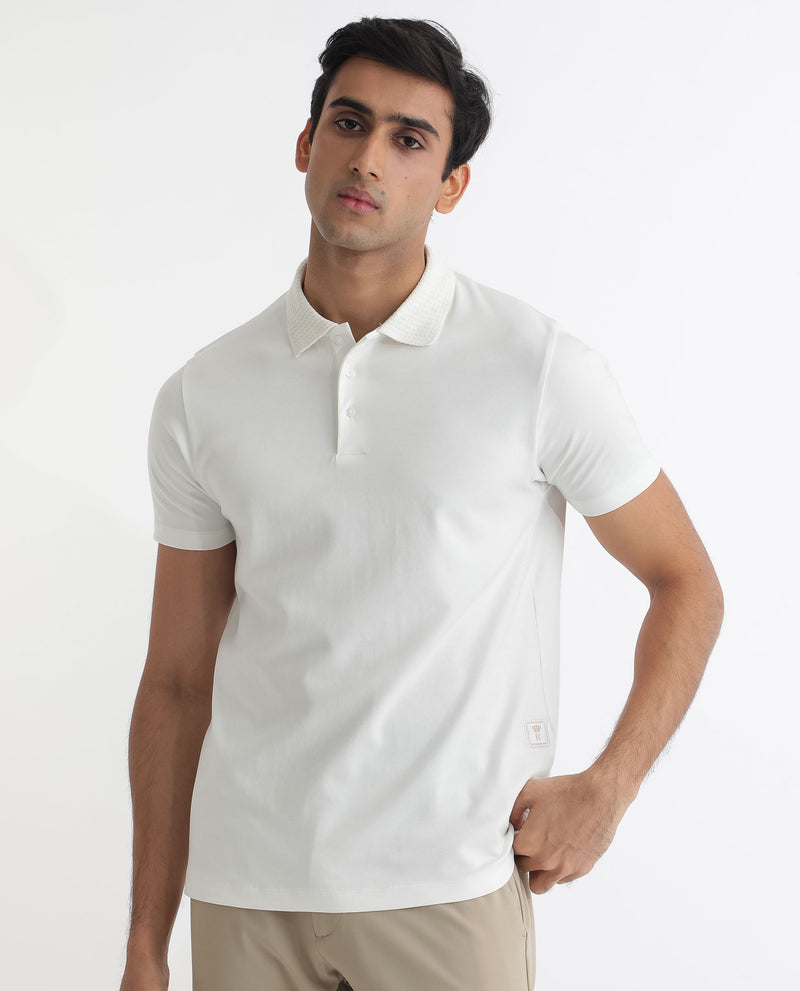 STRUCTURED COLLAR PLAIN POLO