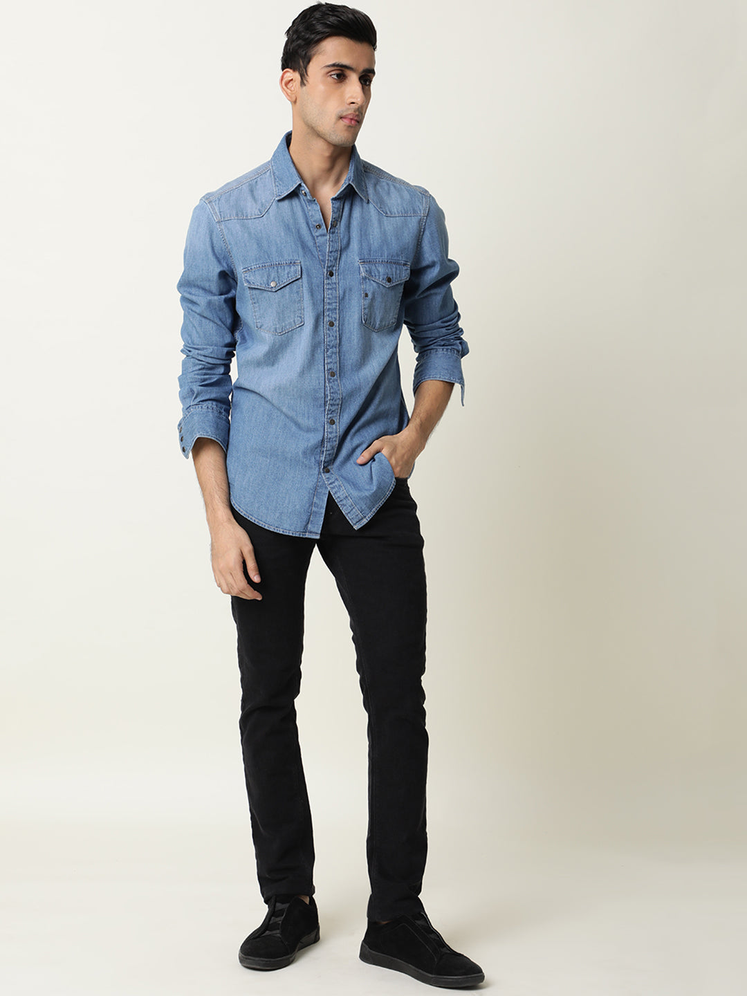 How To Wear A Denim Shirt For Every Season |30+ Looks | Ways Of Style
