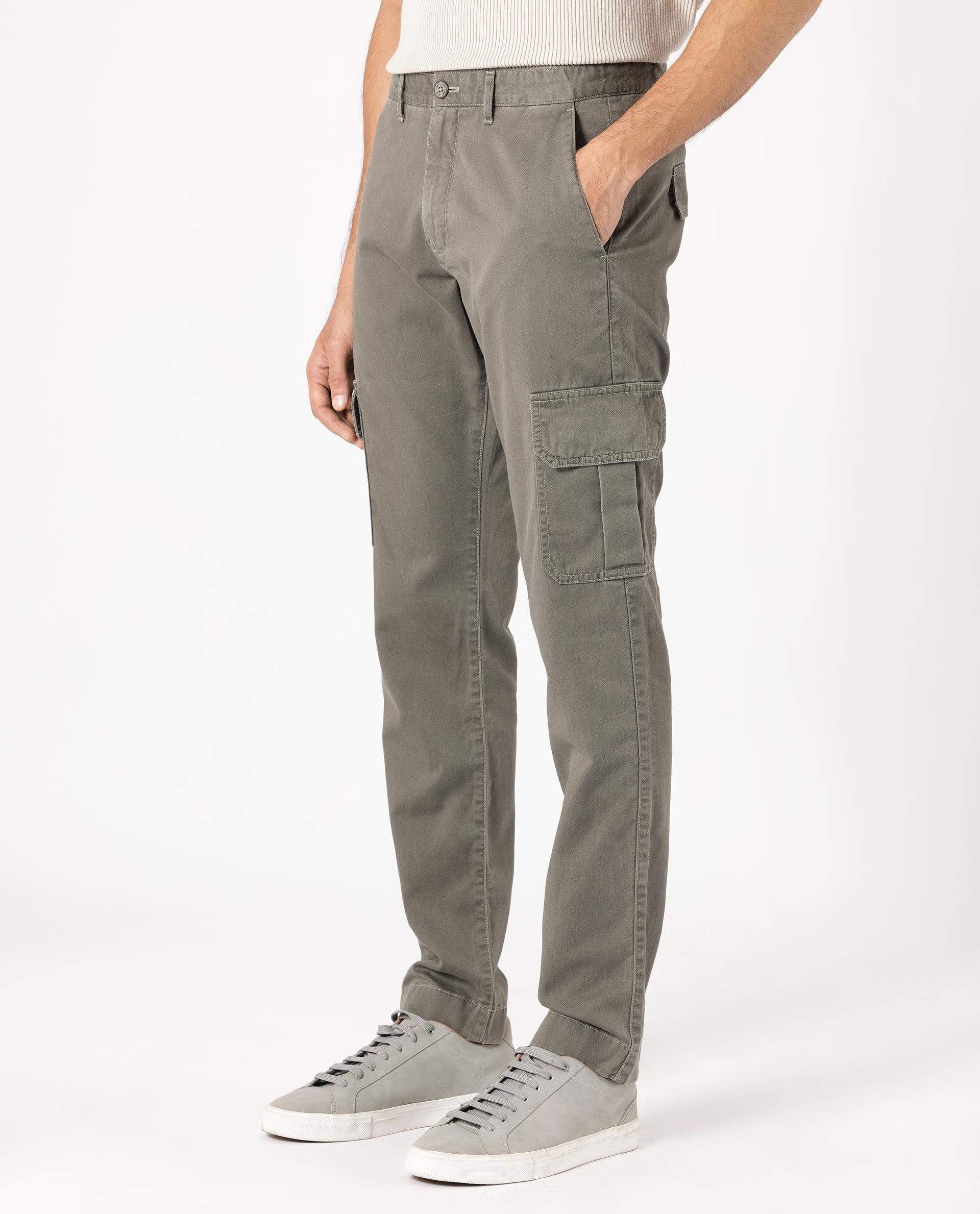 Spring Gray Cargo Pants Male All Season Fit Pant Casual Solid Color Pocket  Trouser Fashion Overalls Beach Pockets Straight - Walmart.com