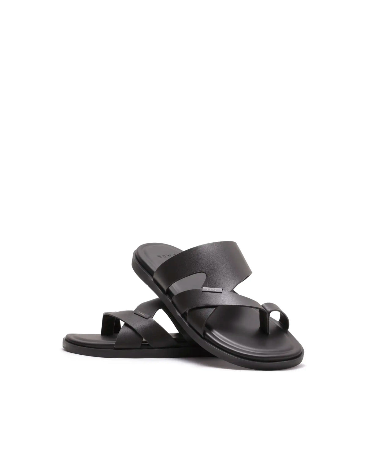 Rarez Men's Ivy Dark Coorg Coffee Leather Regular Sandal