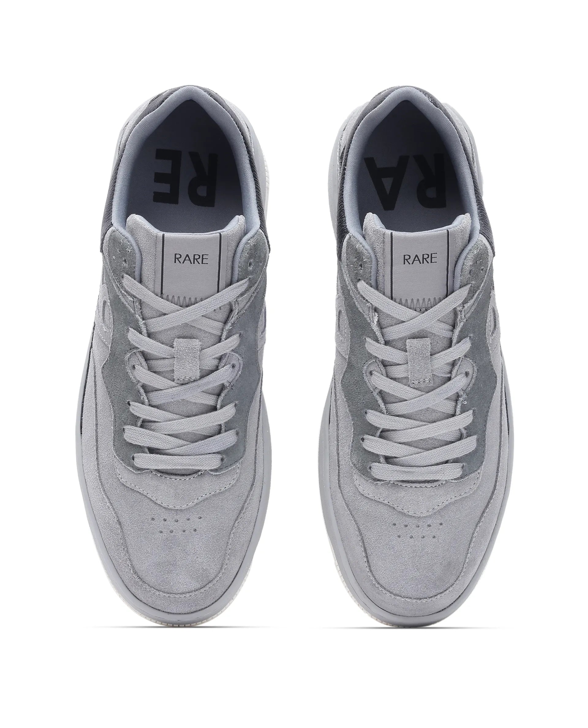 Rare Rabbit Men Jade Grey Lace-Up Closure Sneaker