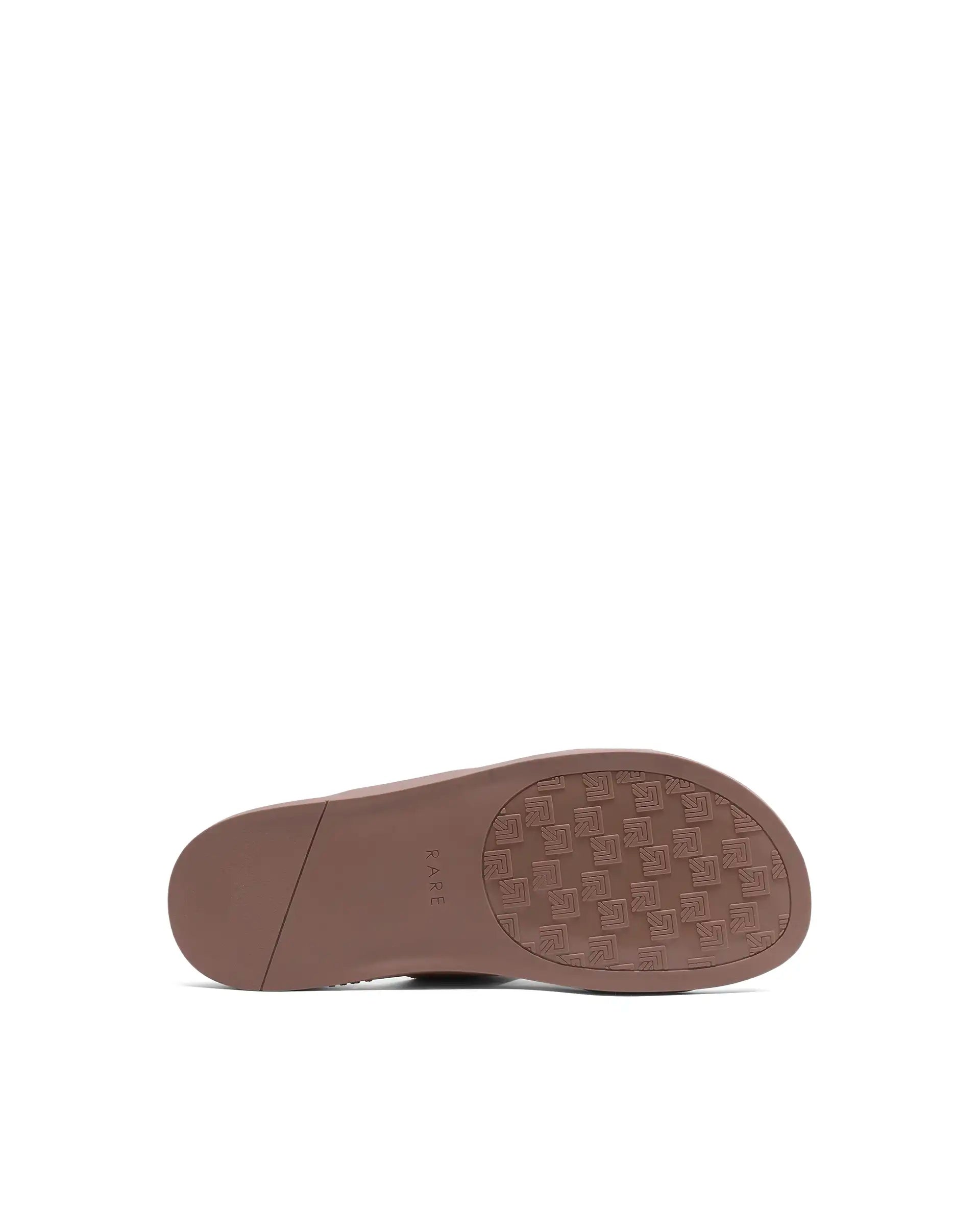 Rarez Men's Jaxa Light Warm Tan Leather Regular Sandal