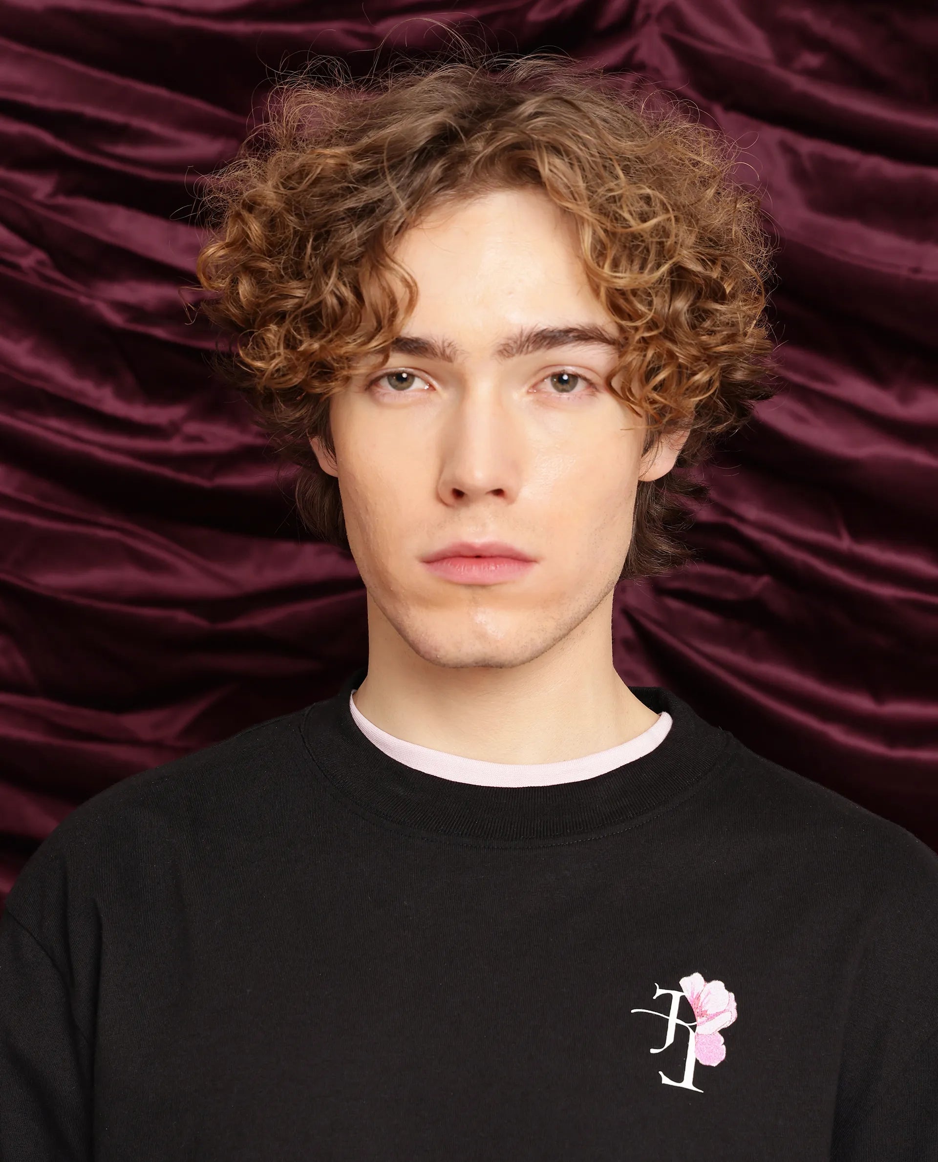 Rare Rabbit Men Knix Black Short Sleeve Crew Neck Oversized Fit Animal Back Print T-Shirt