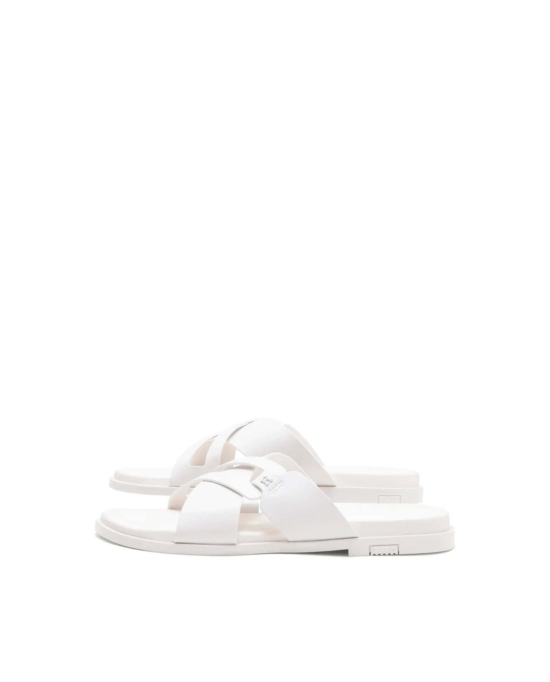 Rarez Men's Kross Light Ivory Leather Regular Sandal