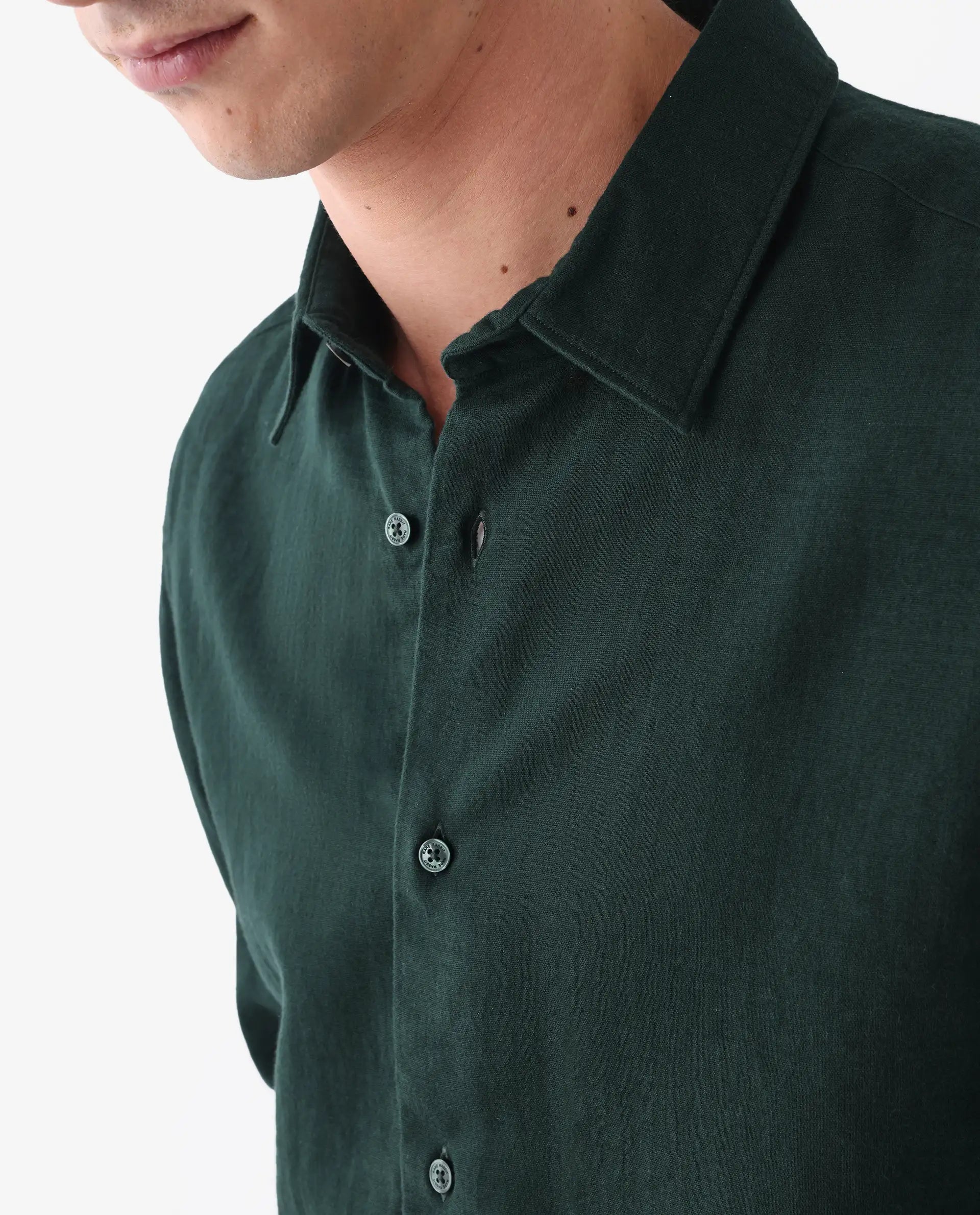 Rare Rabbit Men's Layerr-26 Teal Cotton Plain Regular Fit Full Sleeve Collared Shirt