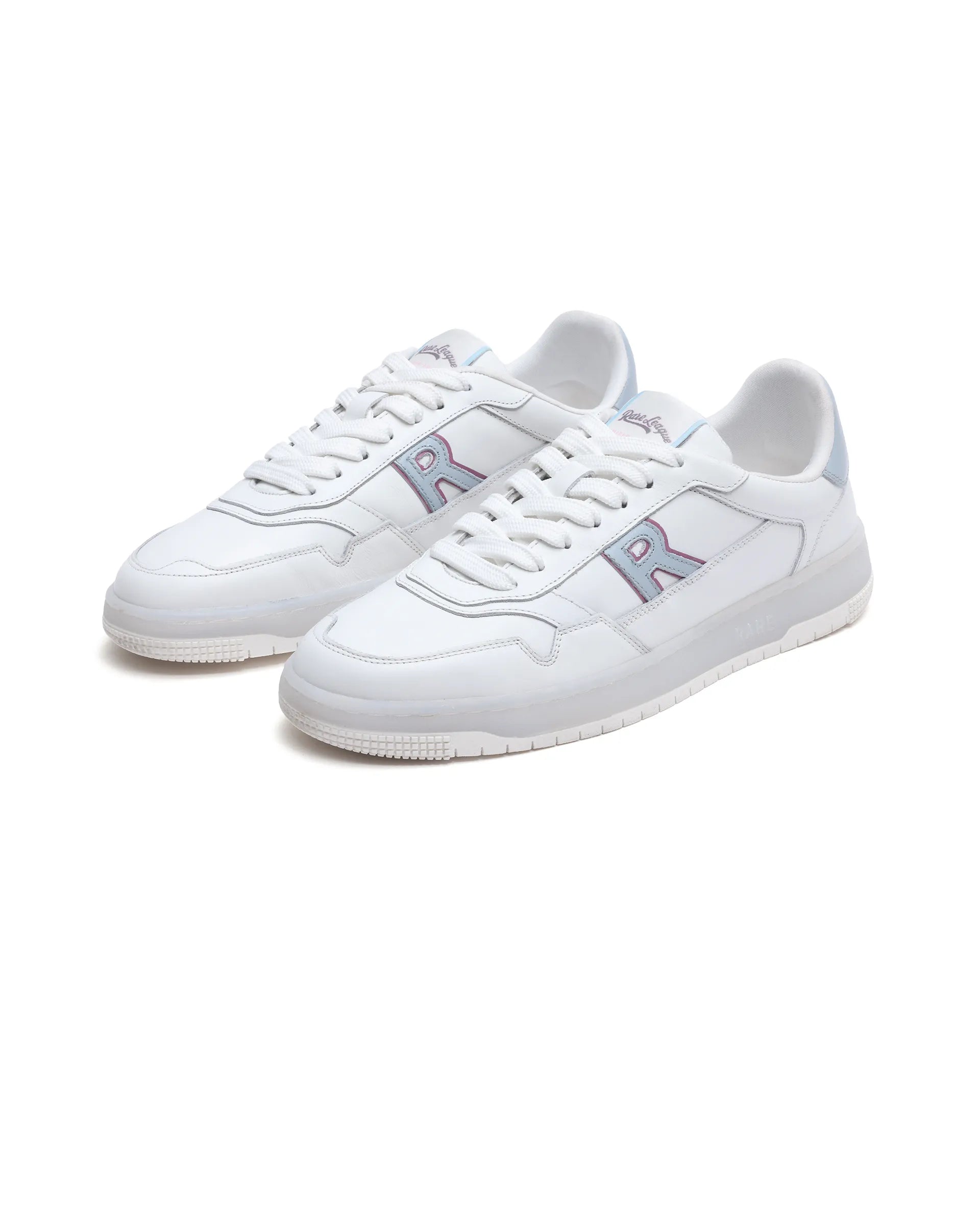 Rare Rabbit Men's Leor-Fs1 White Lace-Up Closure Sneaker