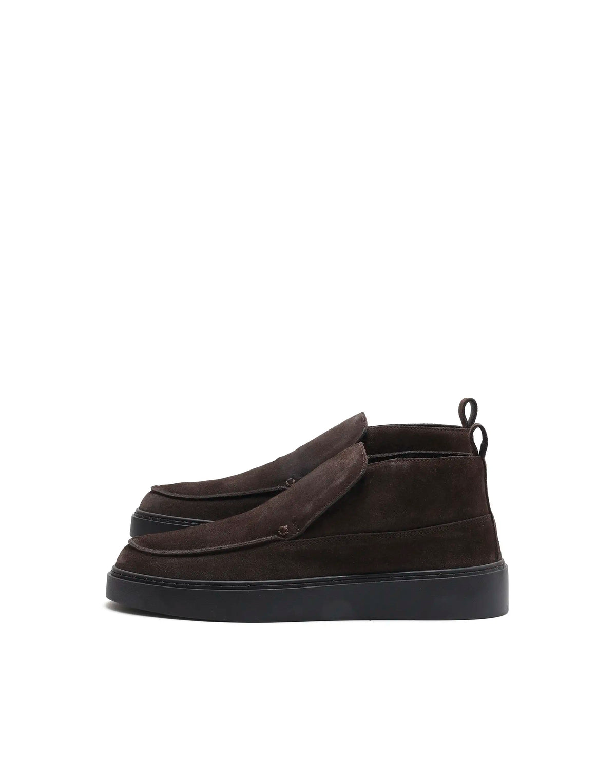 Rarez Men's Lerc Dark Coffee Suede Regular Boots