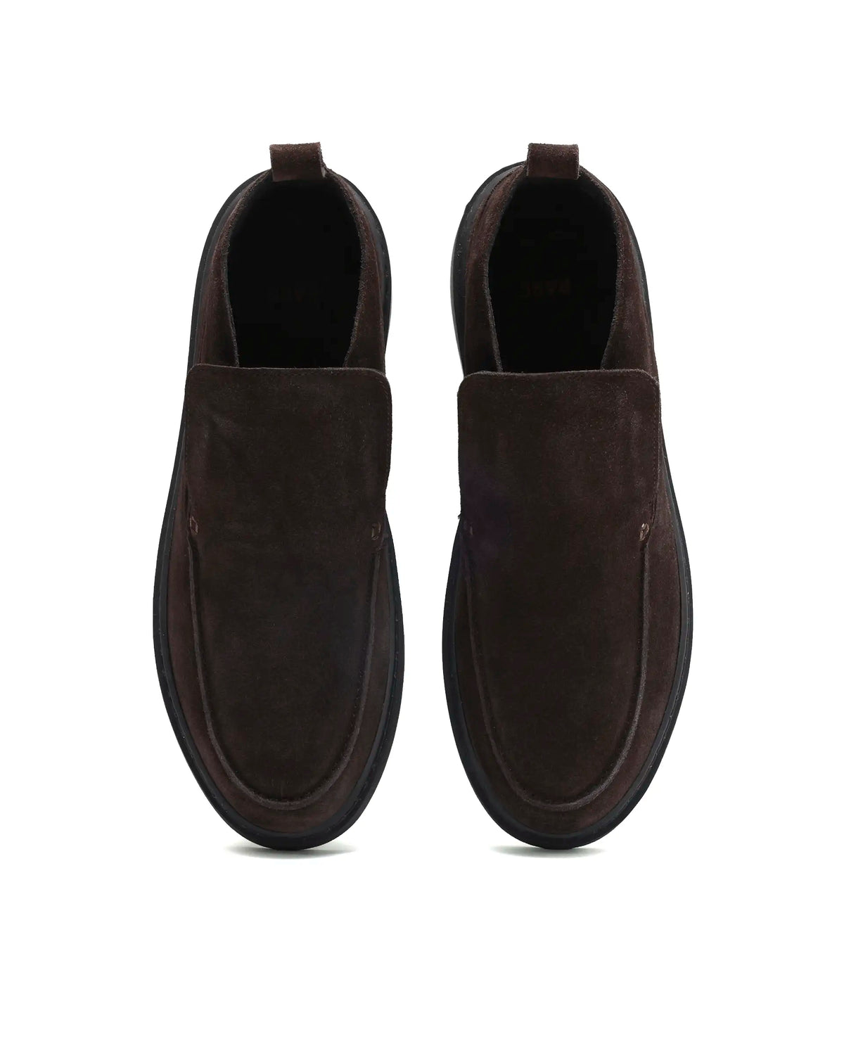 Rarez Men's Lerc Dark Coffee Suede Regular Boots
