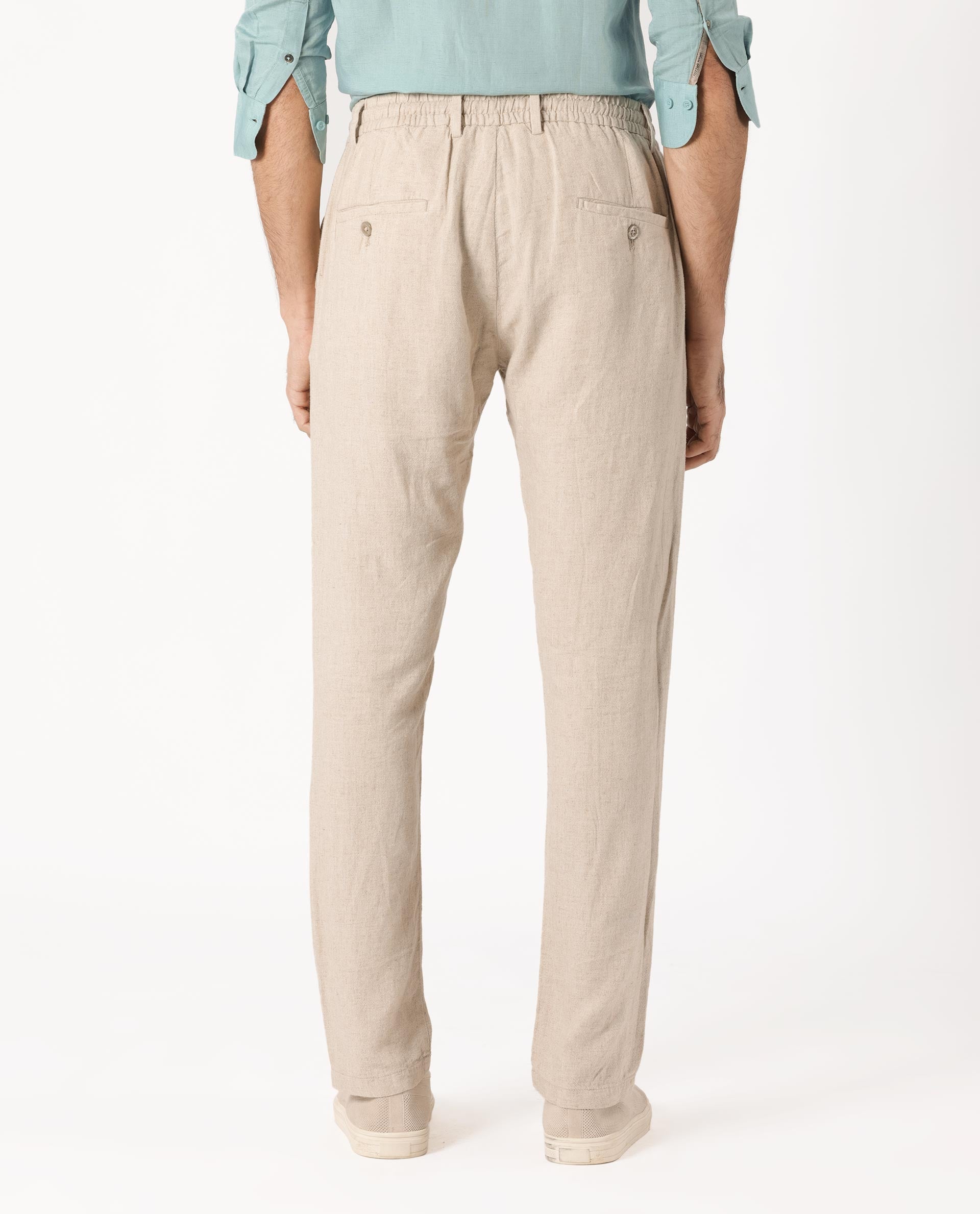 Mens White Linen Pants | Mens White Pants| Coast Clothing Co.