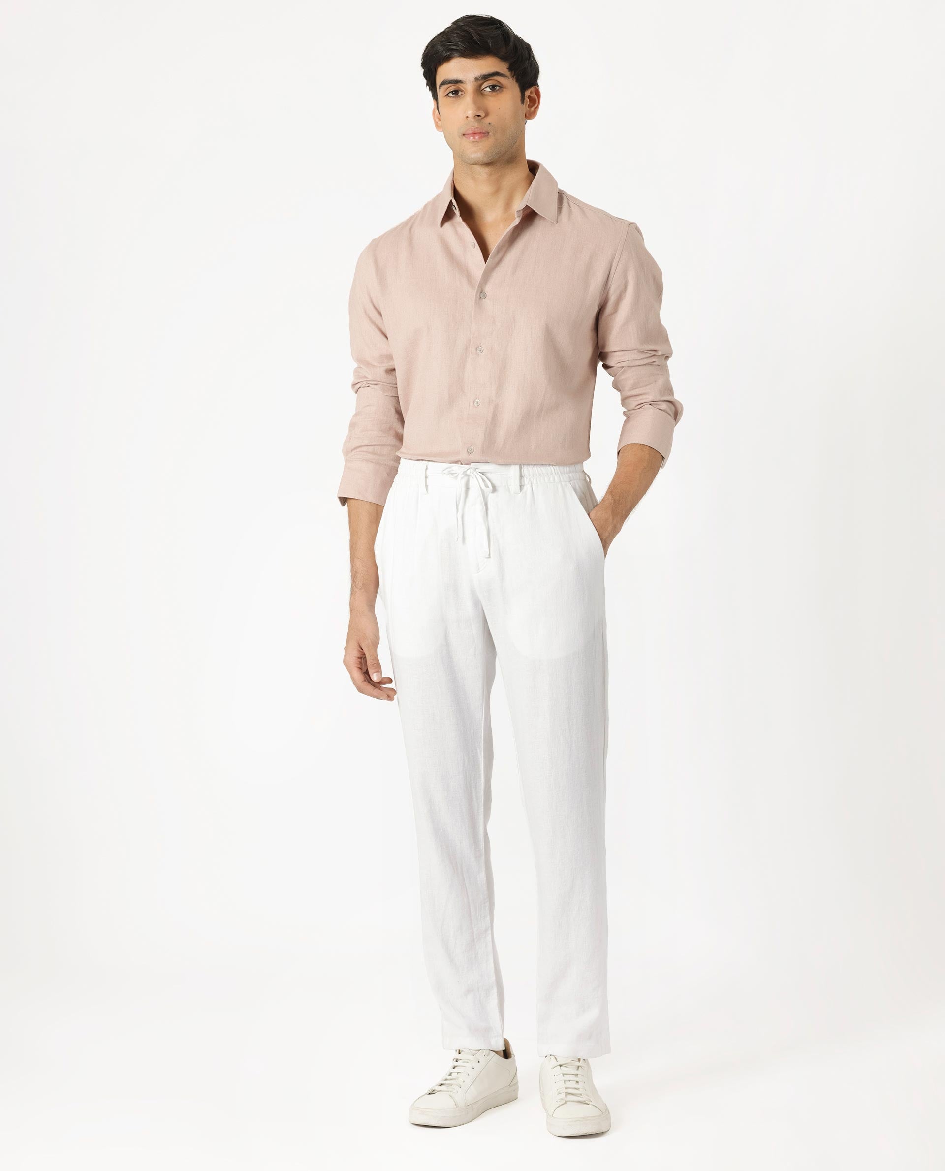 Off white linen pants mens Clearance