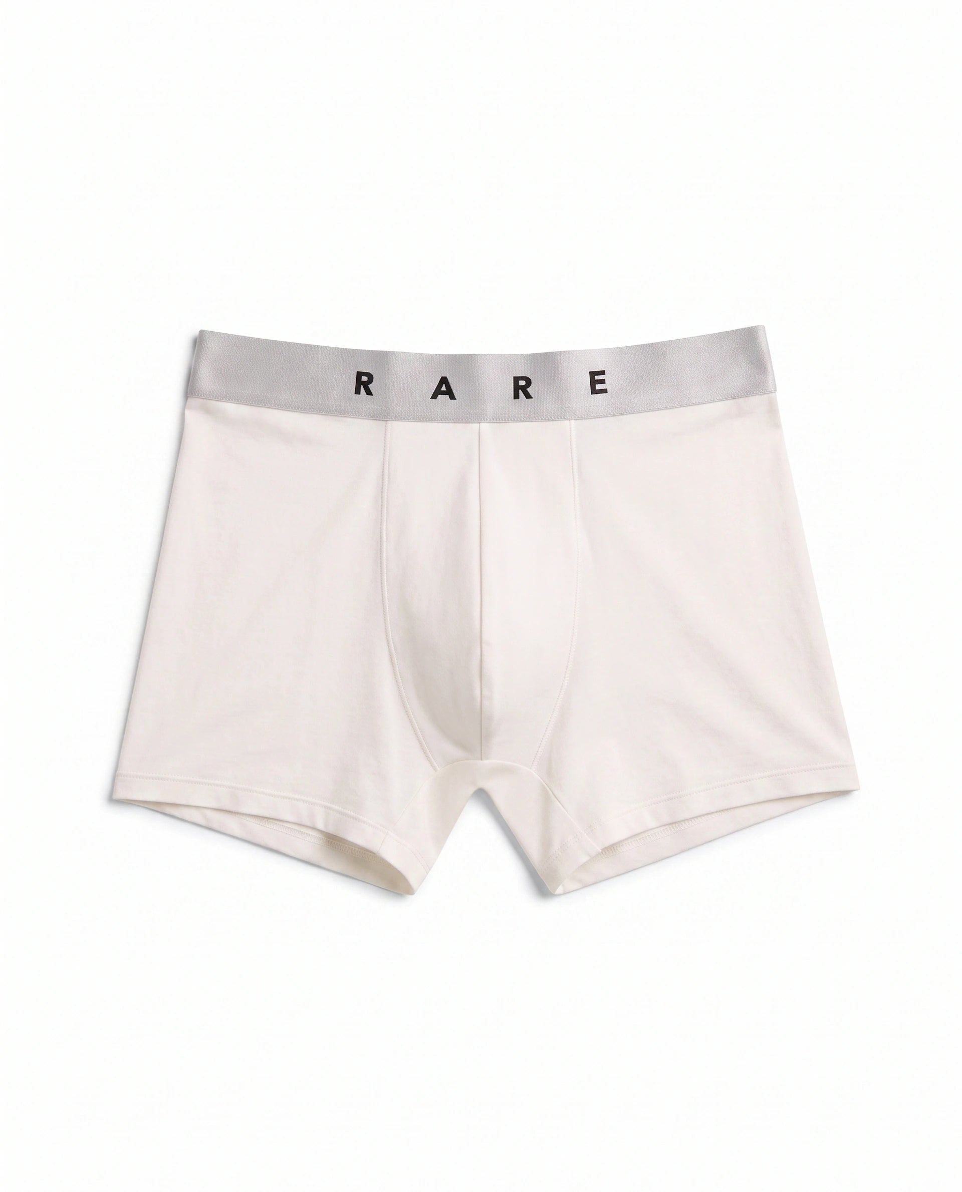 Rare Rabbit Men's Lovi Off White Soft Nylon Blend Trunks