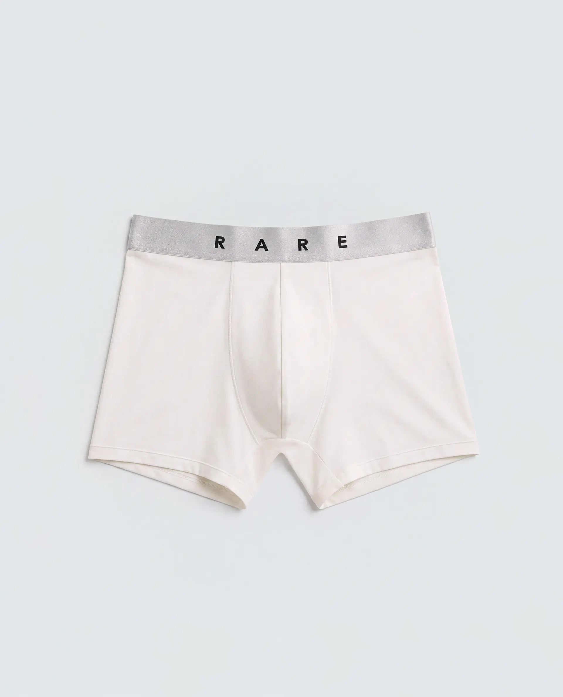 Rare Rabbit Men's Lovi Off White Soft Nylon Blend Trunks