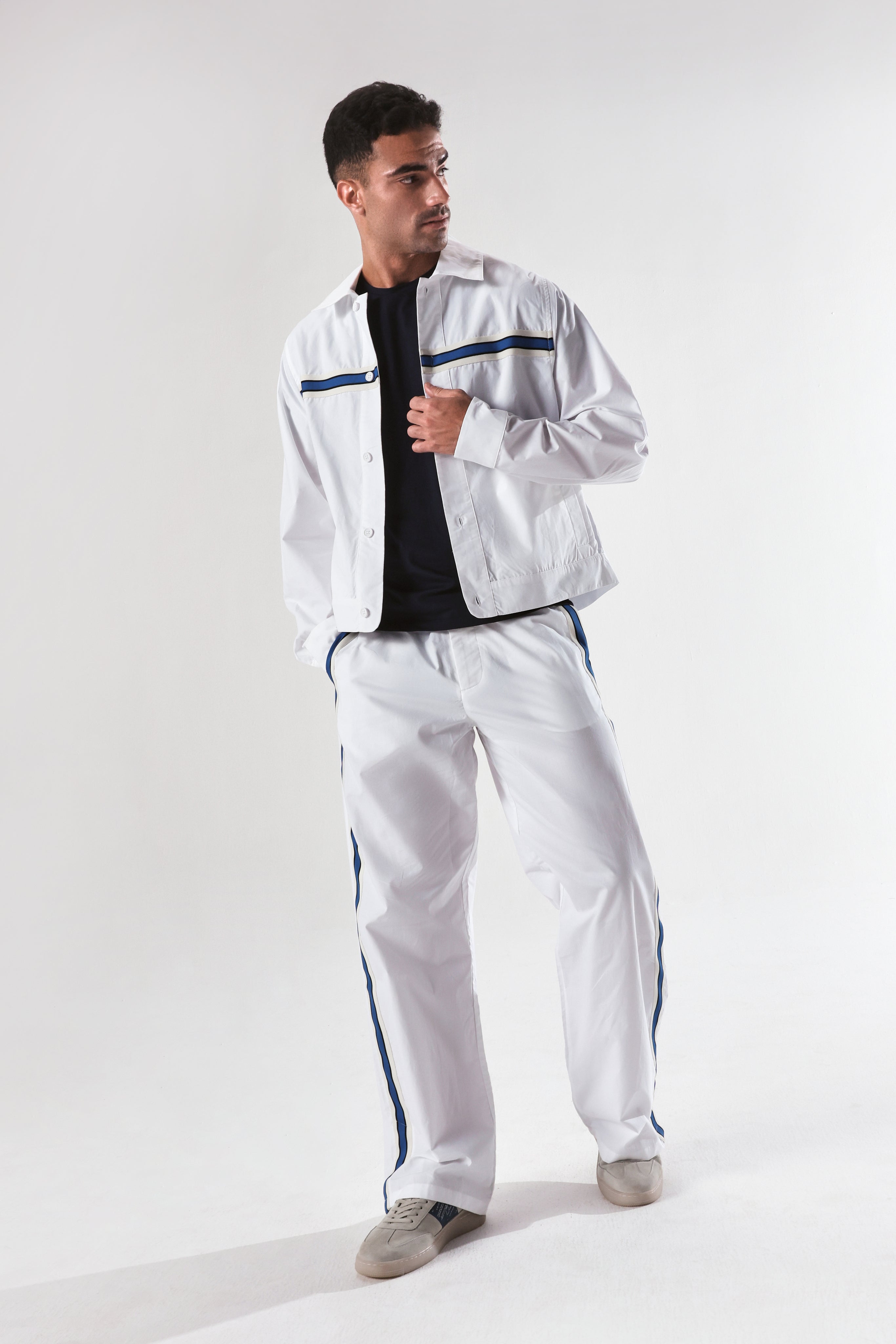 Rare Rabbit Men's Macon-S White Cotton Plain Regular Fit Full Sleeve Collared Shirt