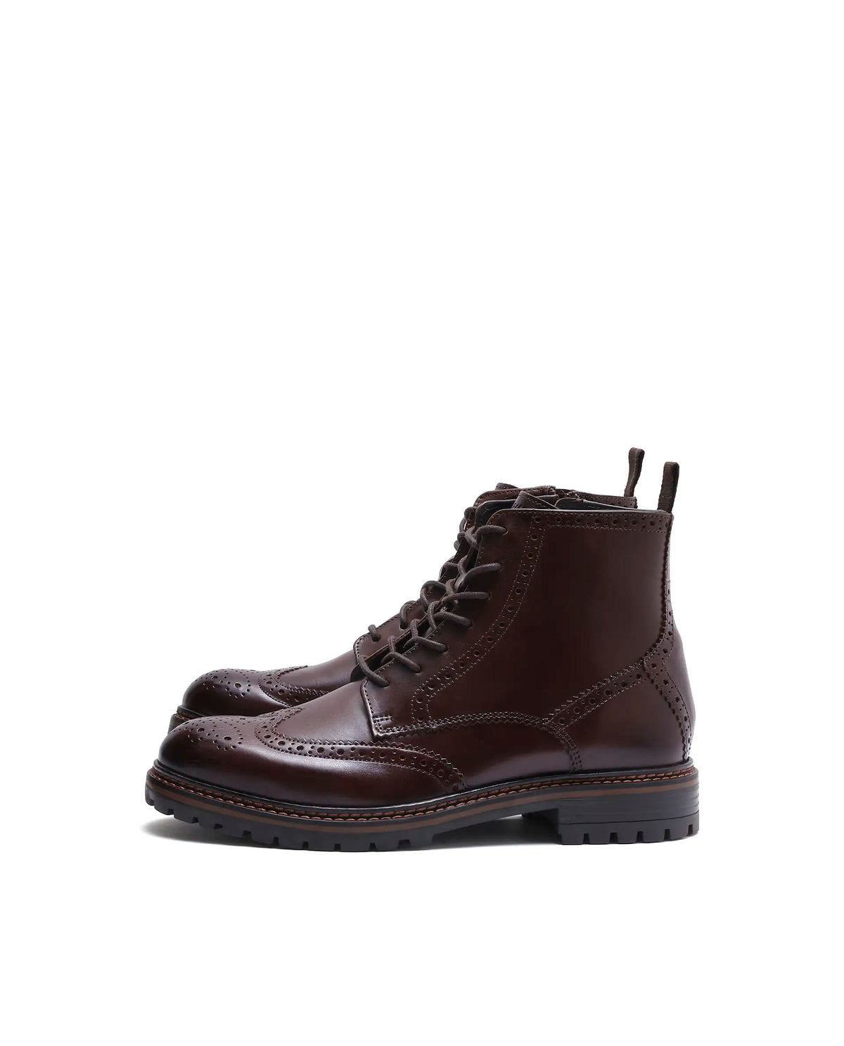 Rarez Men's Maison Primary Brown Leather Regular Boots