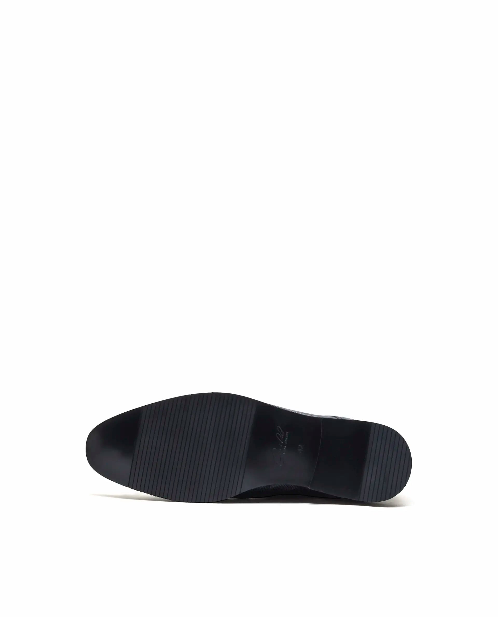 Rare Rabbit Men's Marcello Black Leather Formal