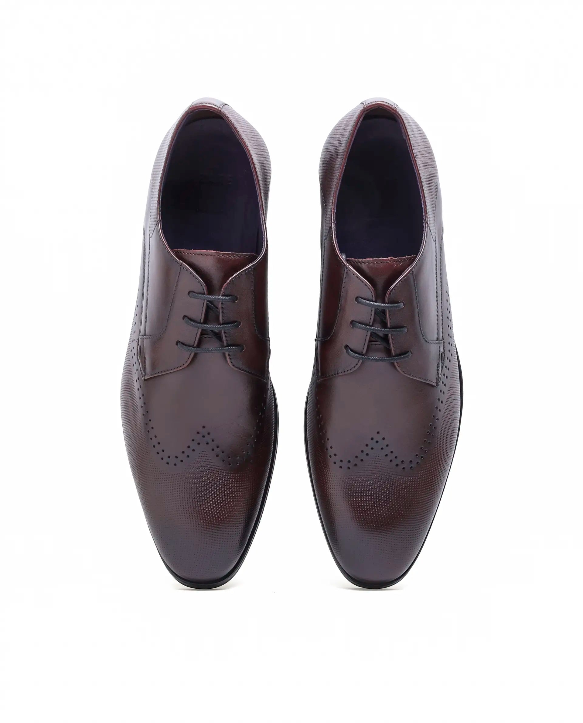 Rare Rabbit Men's Marcello Bordo Leather Formal