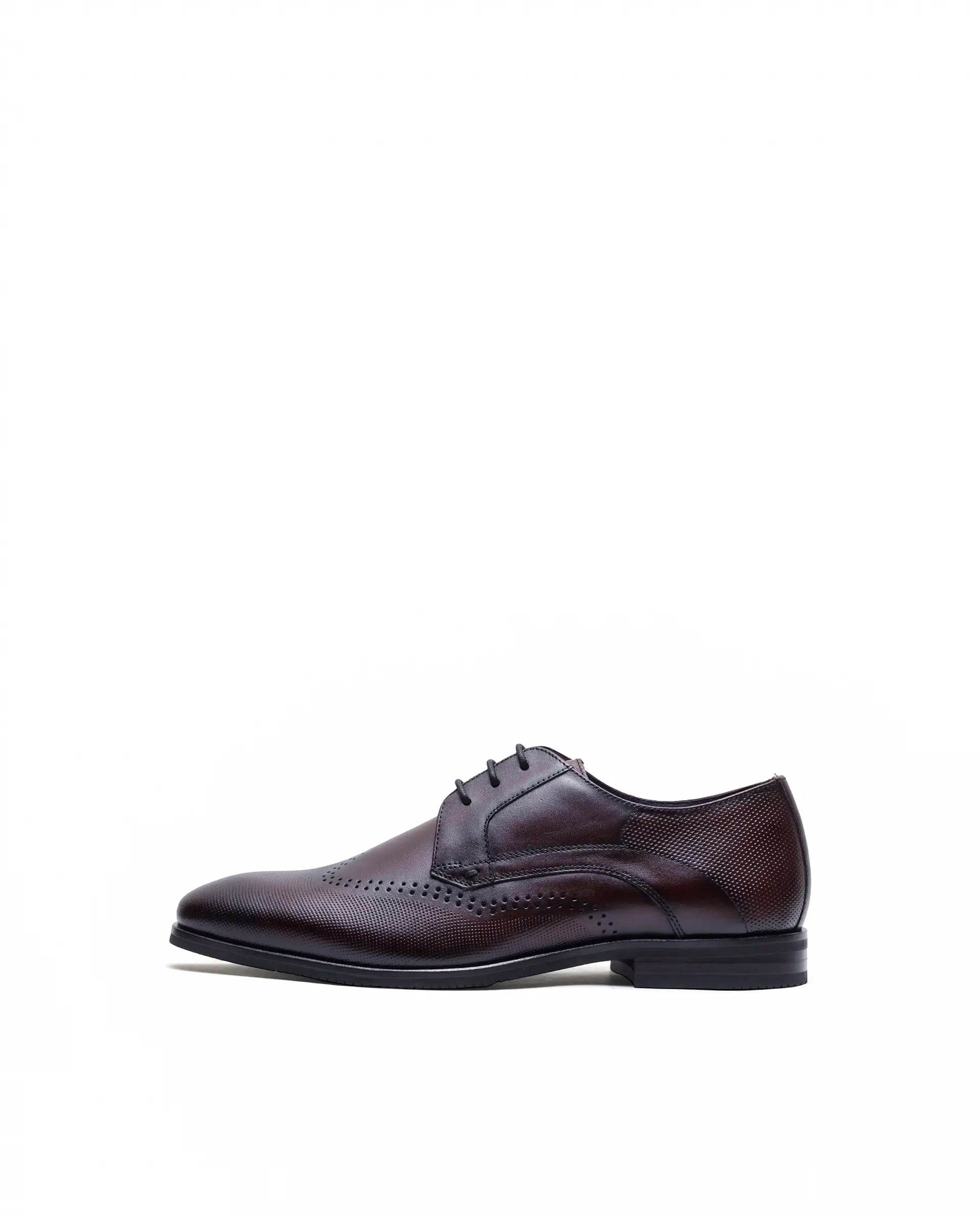 Rare Rabbit Men's Marcello Bordo Leather Formal