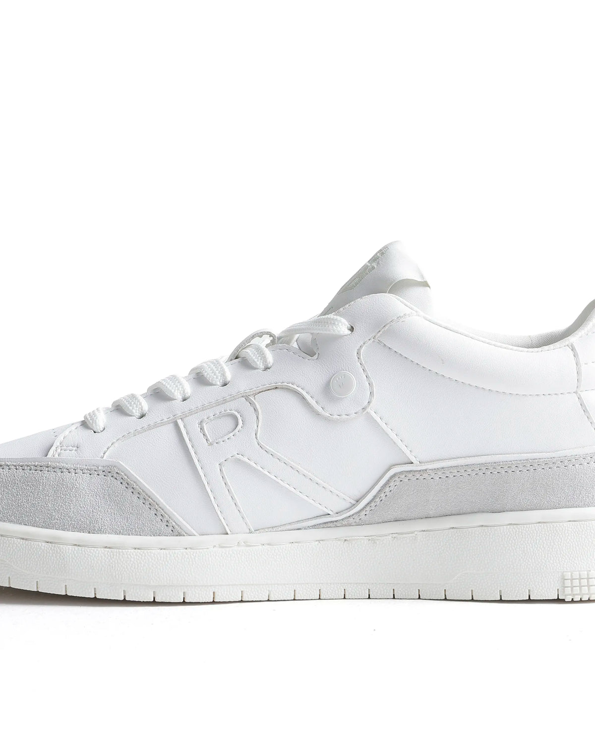 Rarez Men's Matr 02 Primary White Micro Fiber Sneaker