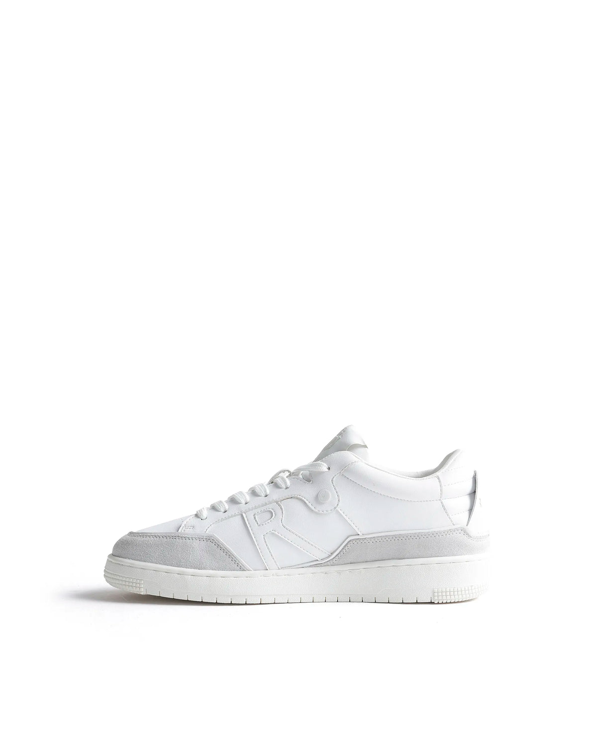Rarez Men's Matr 02 Primary White Micro Fiber Sneaker