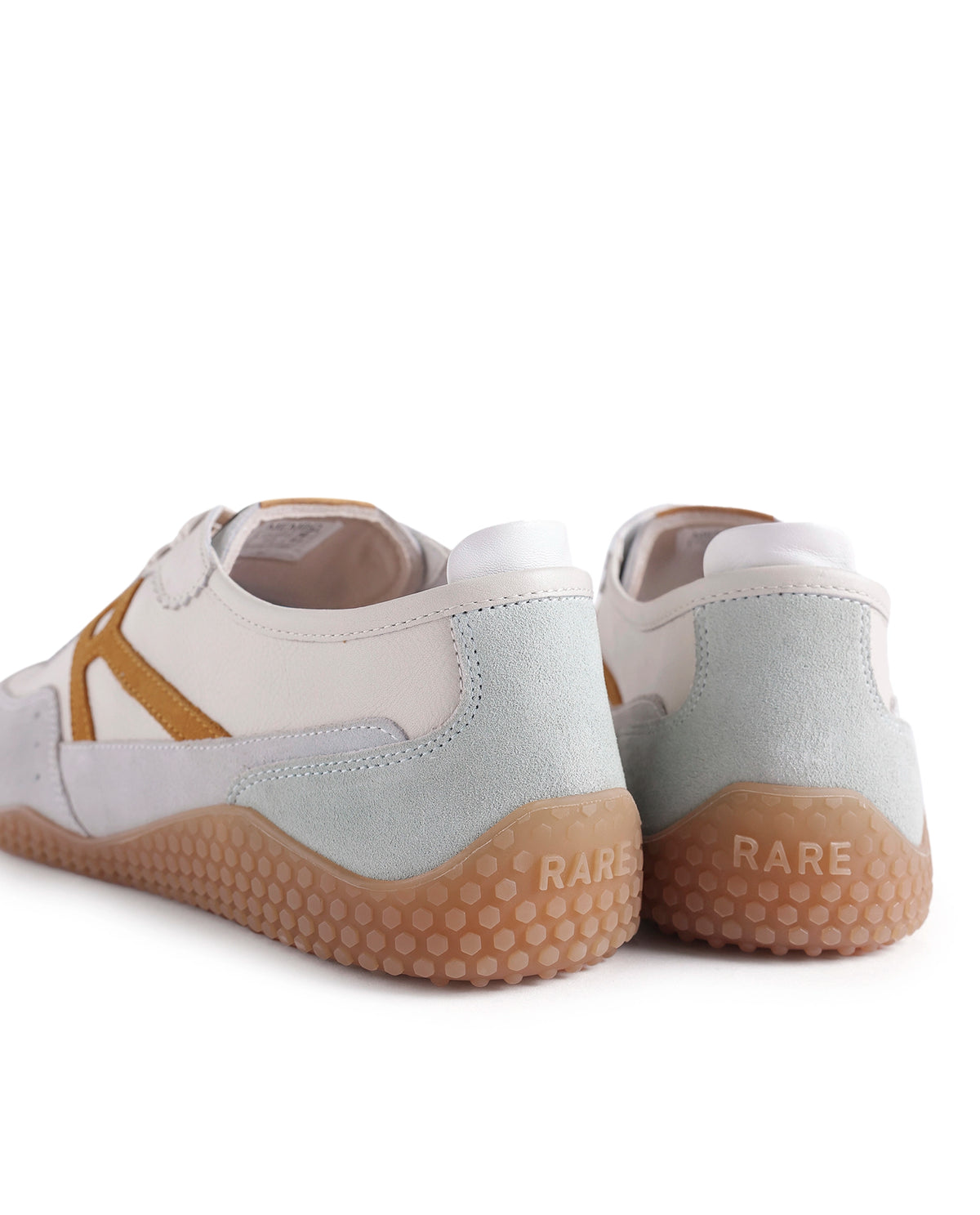 Rare Rabbit Men's Membo Mustard Leather Sneaker
