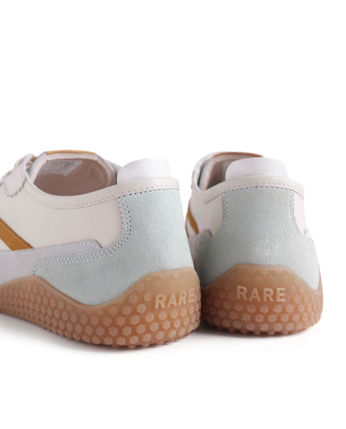Rare Rabbit Men's Membo Mustard Leather Sneaker