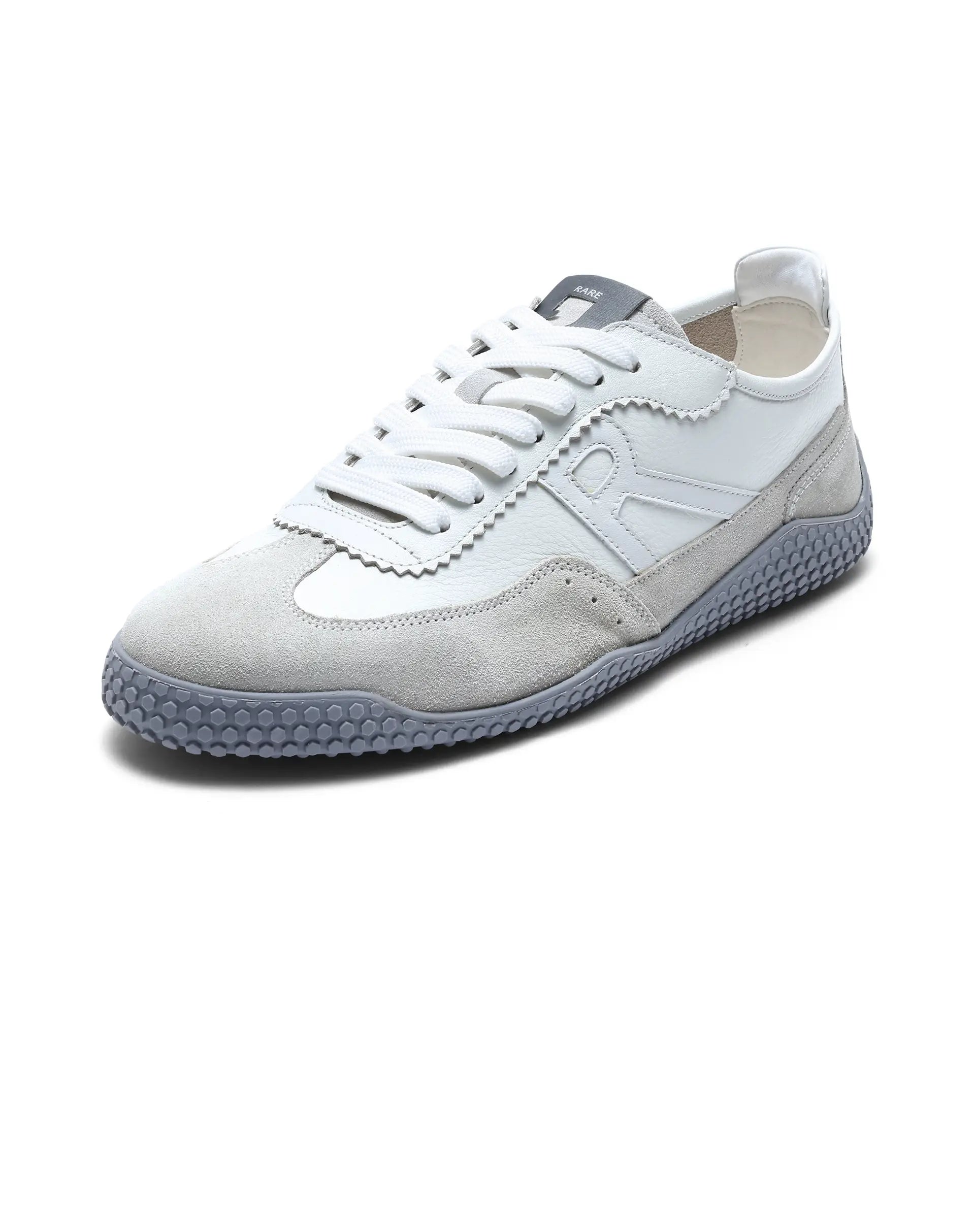 Rare Rabbit Men's Membo Cement Leather Fabric Sneaker