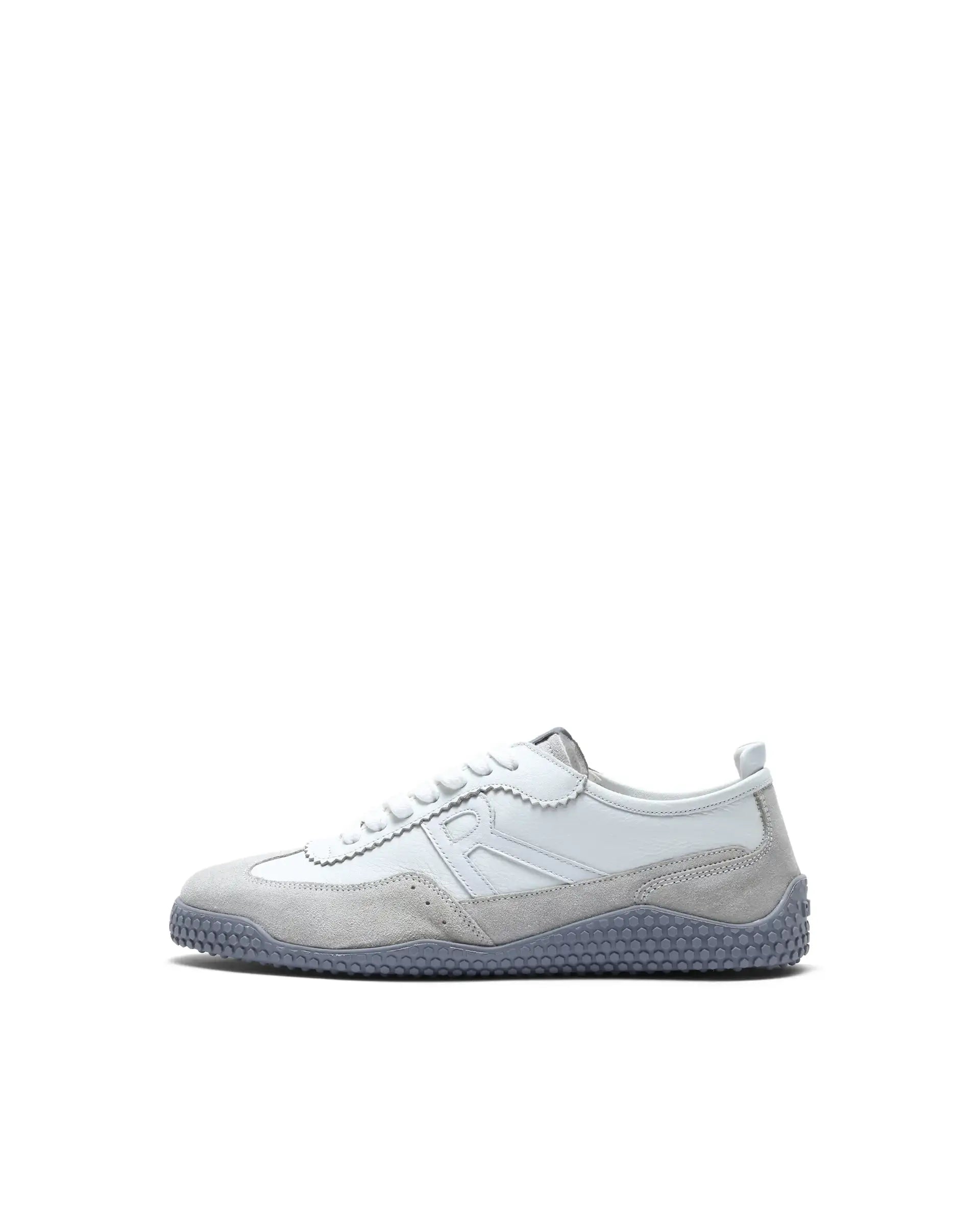 Rare Rabbit Men's Membo Cement Leather Fabric Sneaker
