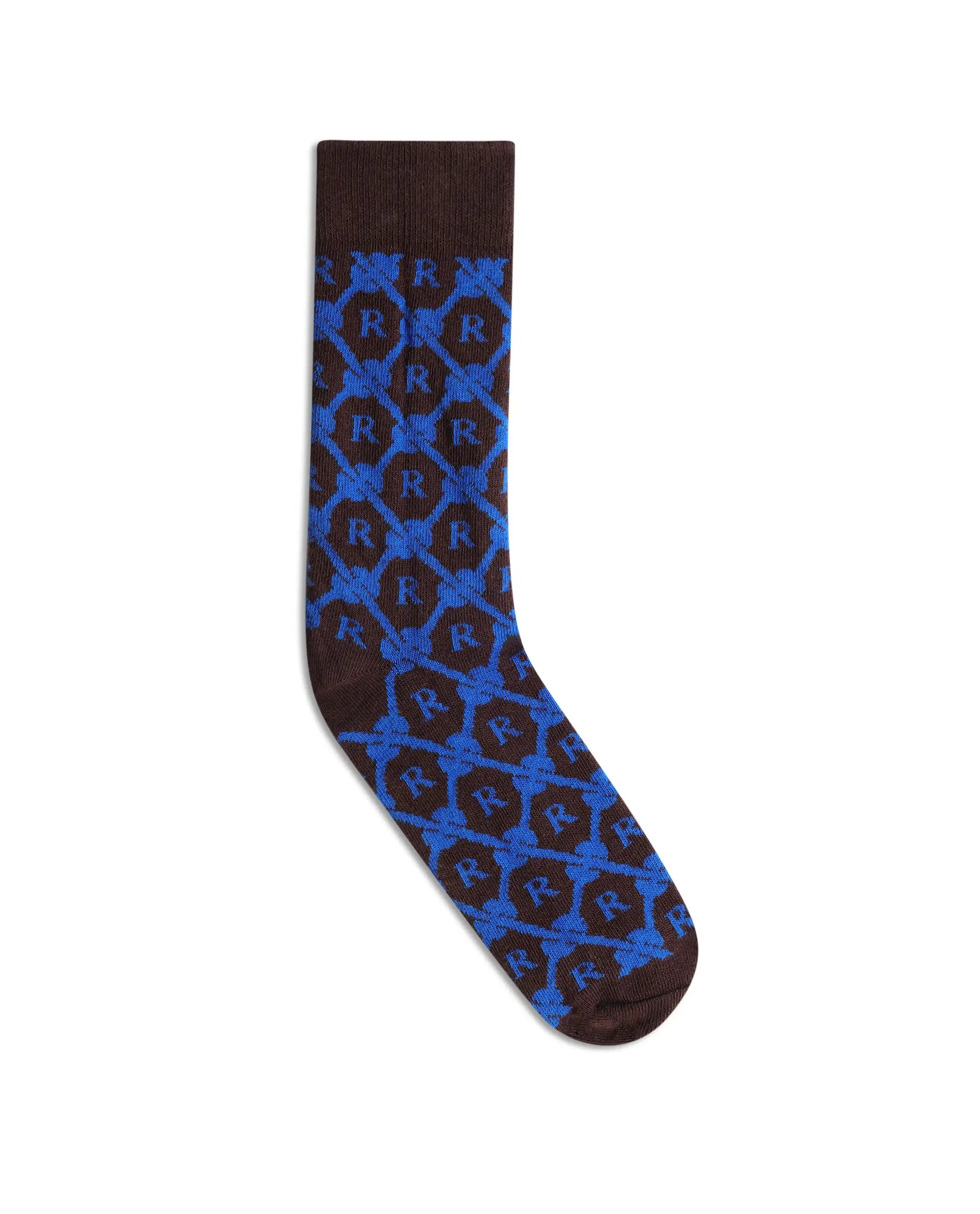 Rare Ones Kids Mono Multi Cotton Fabric Socks (Pack Of 3)