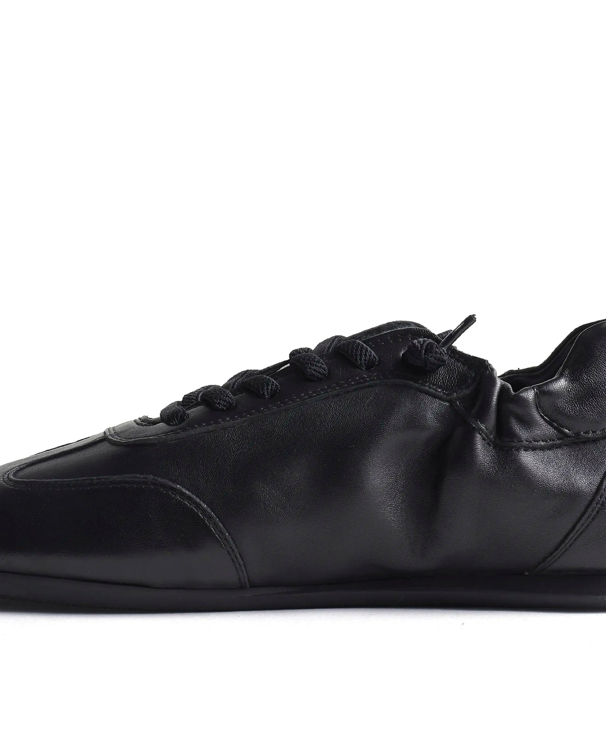 Rarez Men's Montare 7 Black Leather Sneaker