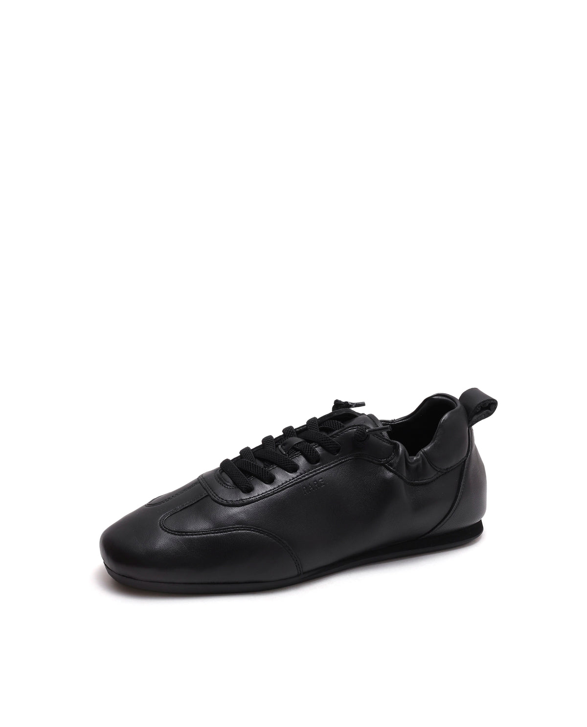 Rarez Men's Montare 7 Black Leather Sneaker