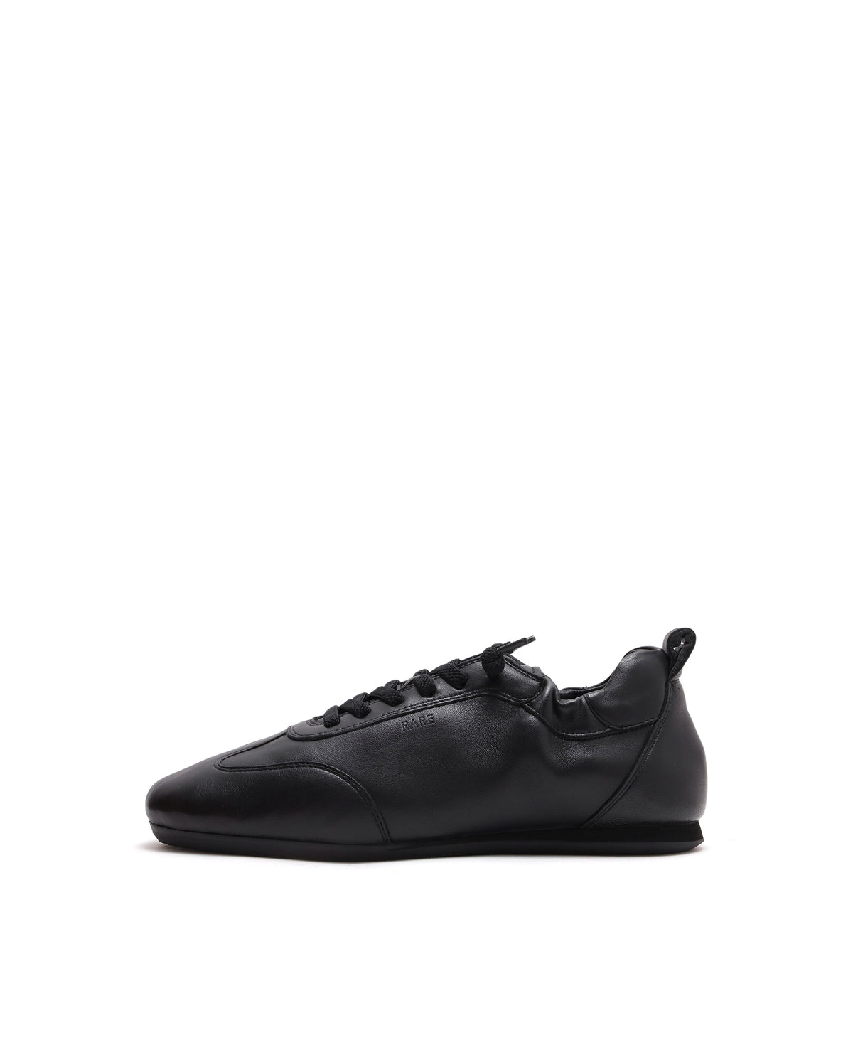 Rarez Men's Montare 7 Black Leather Sneaker