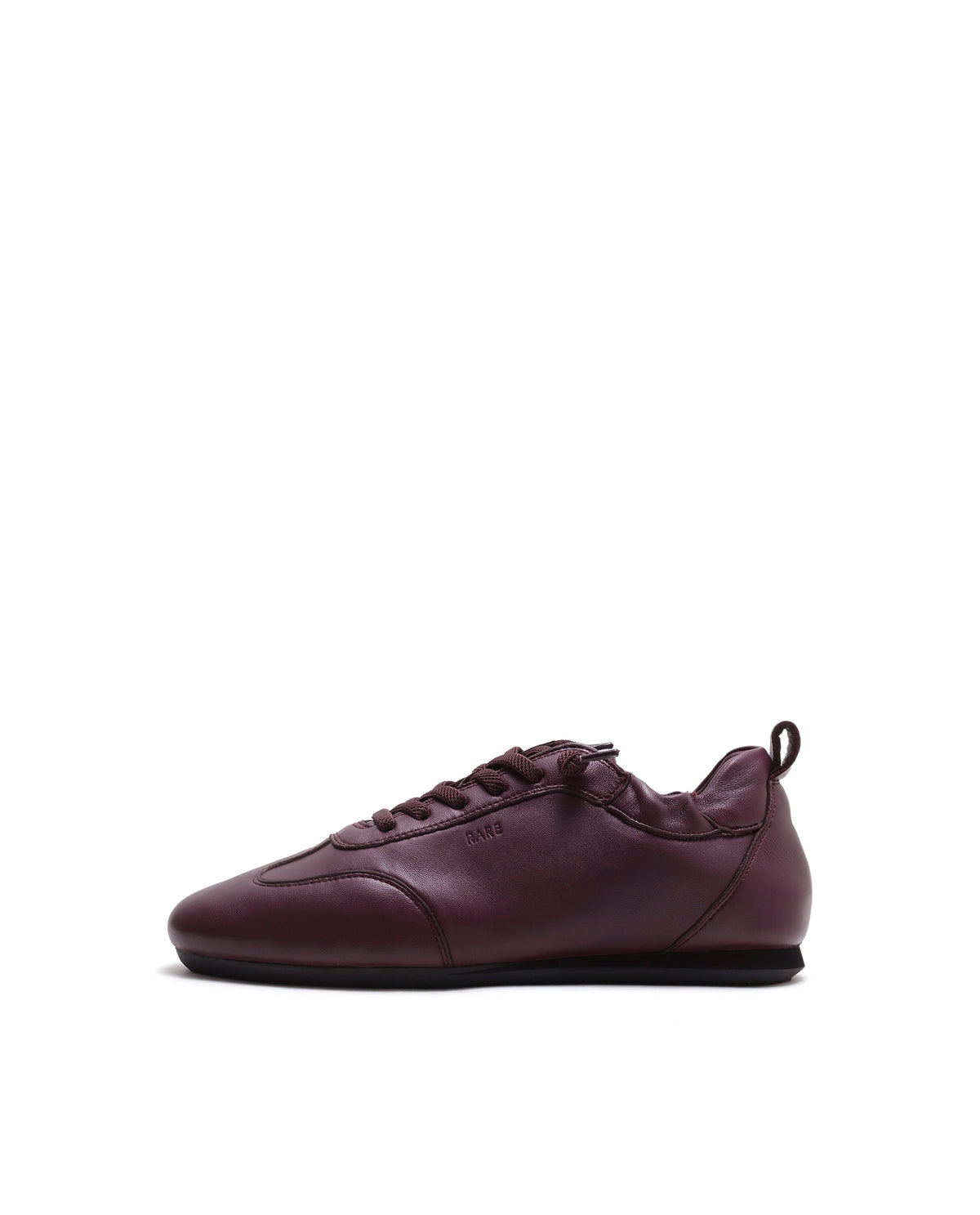 Rarez Men's Montare 7 Dark Burgundy Leather Sneaker