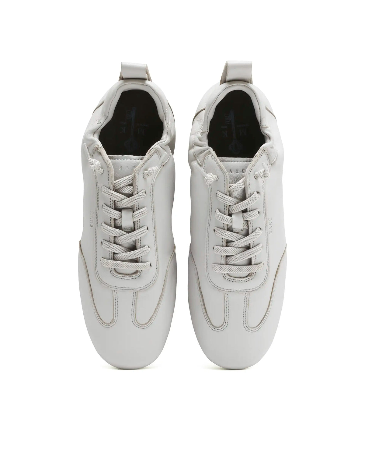 Rarez Men's Montare 7 Light Cement Leather Sneaker