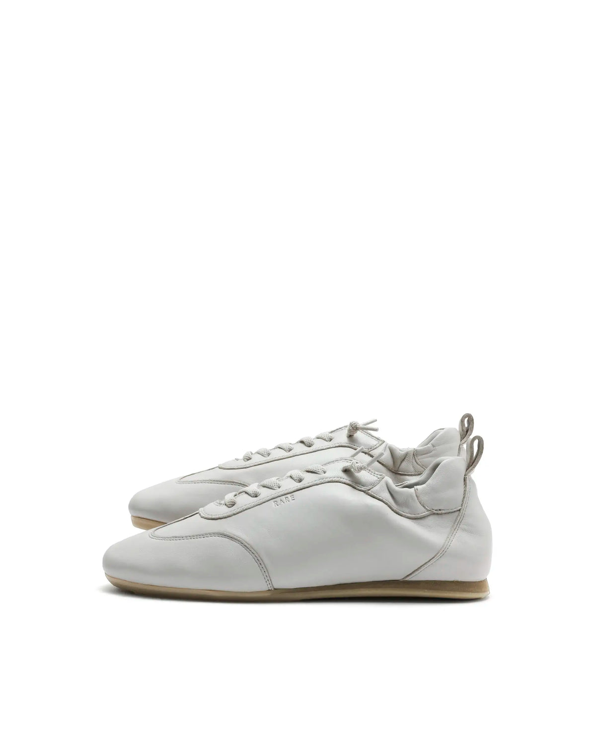 Rarez Men's Montare 7 Light Cement Leather Sneaker