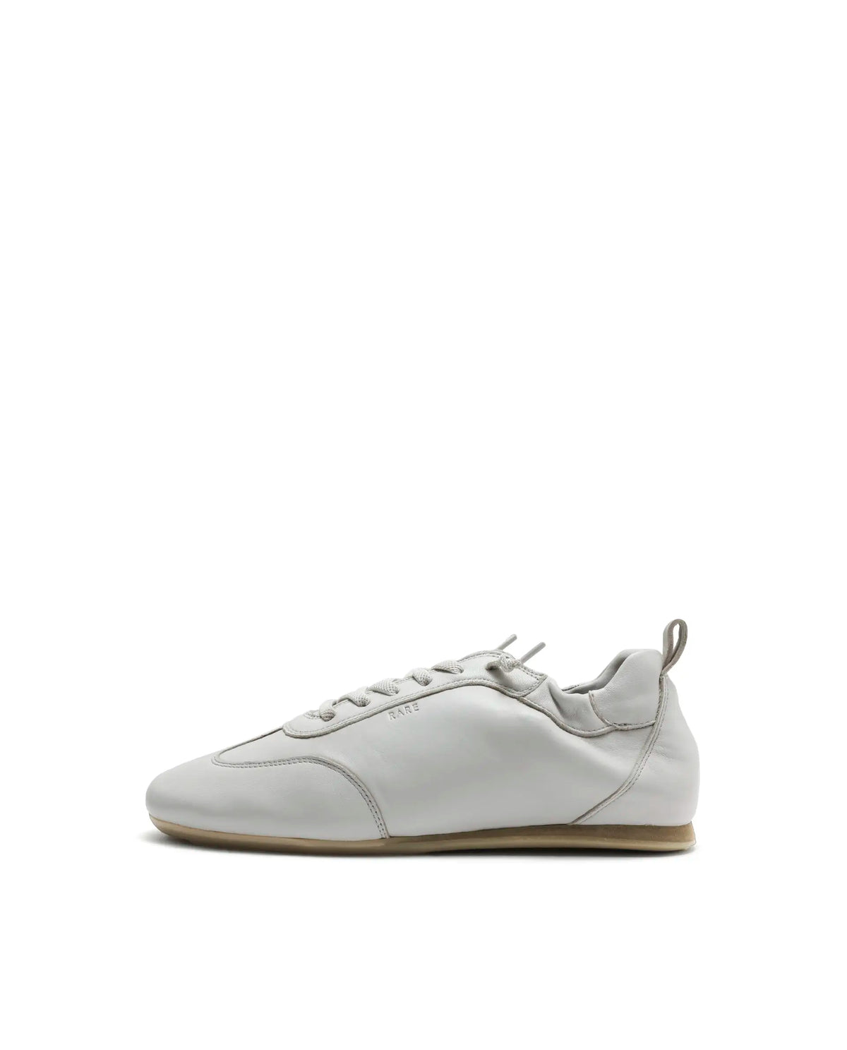 Rarez Men's Montare 7 Light Cement Leather Sneaker