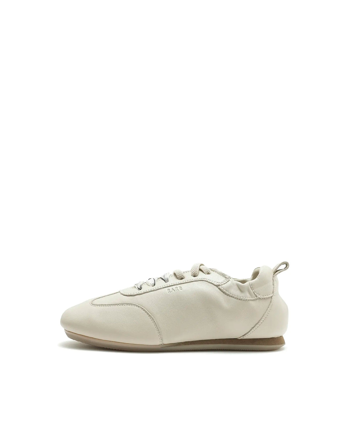 Rarez Women's Montare 7 Taupe Leather Sneaker