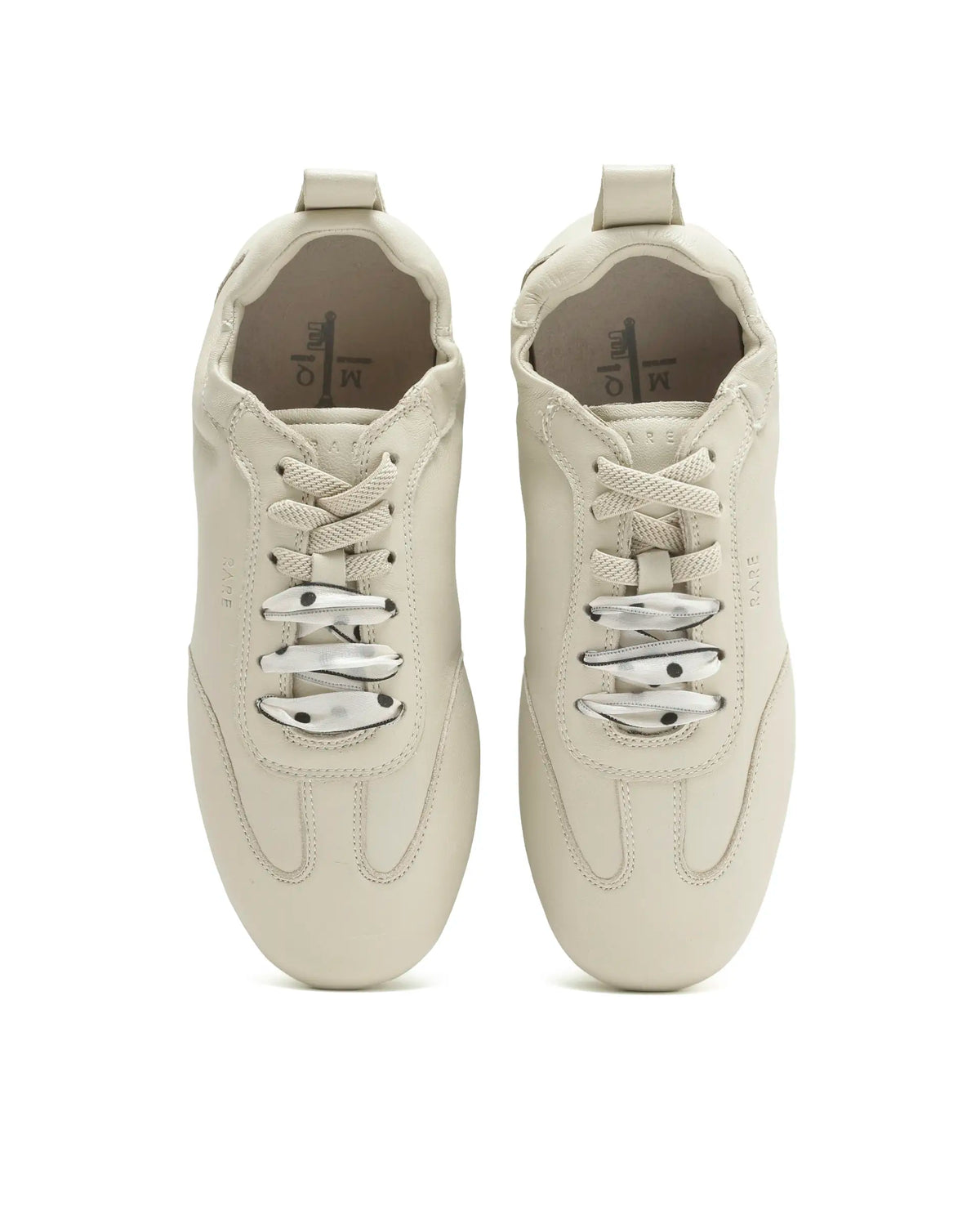 Rarez Women's Montare 7 Taupe Leather Sneaker